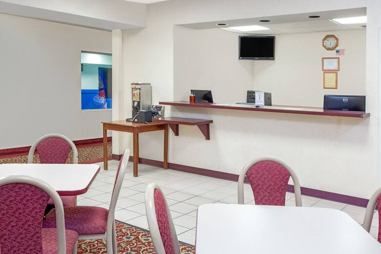 Super 8 By Wyndham Sawyer Mi Hotels 49125 Super 8 By Wyndham Sawyer Mi Hotel Lobby In Michigan