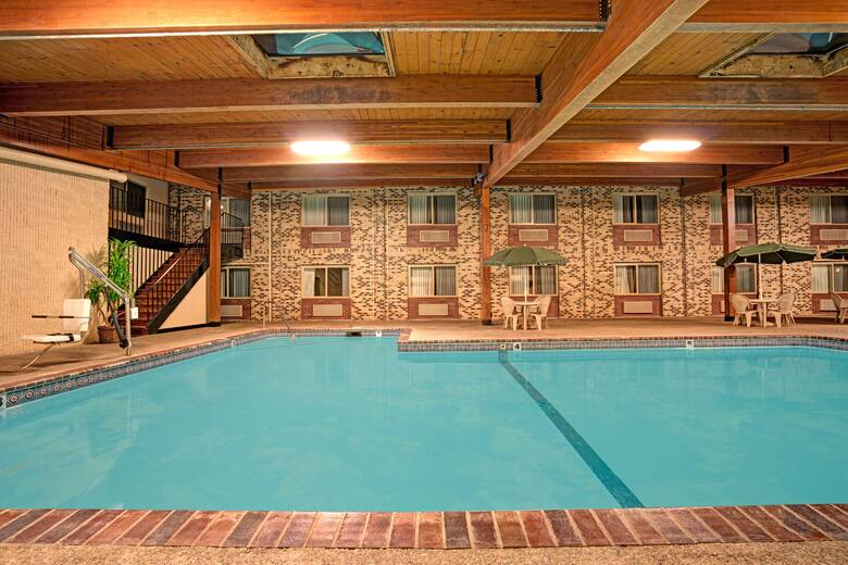 Pool at the Super 8 Monticello in Monticello, Minnesota