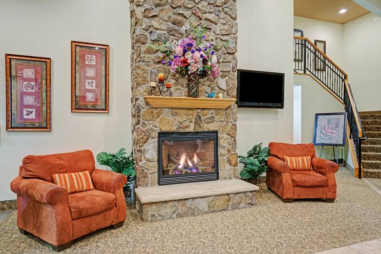 Super 8 Rogers Minnesota hotel lobby in Rogers, Minnesota