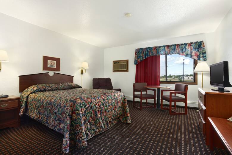 Guest room at the Super 8 St. Joseph/St. Cloud Area in Saint Joseph, Minnesota