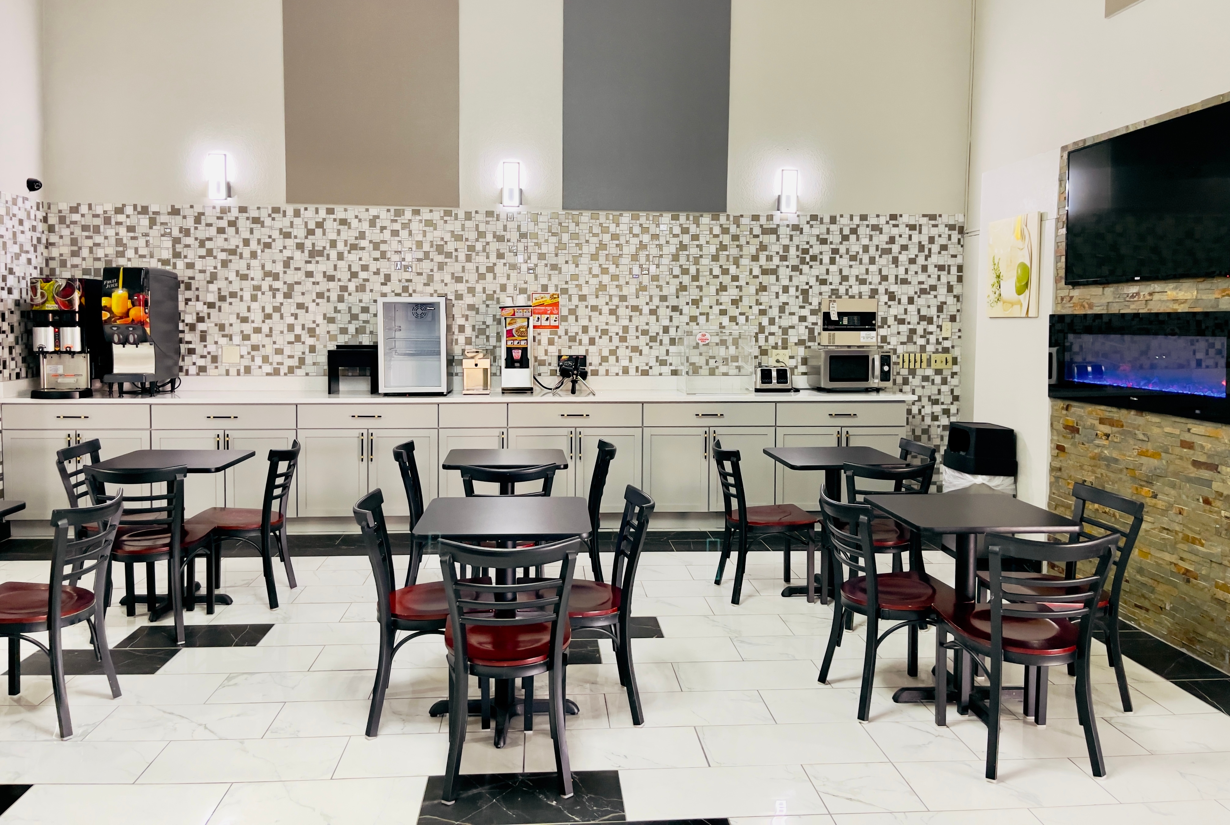 Free breakfast at Super 8 by Wyndham Shakopee in Shakopee, Minnesota