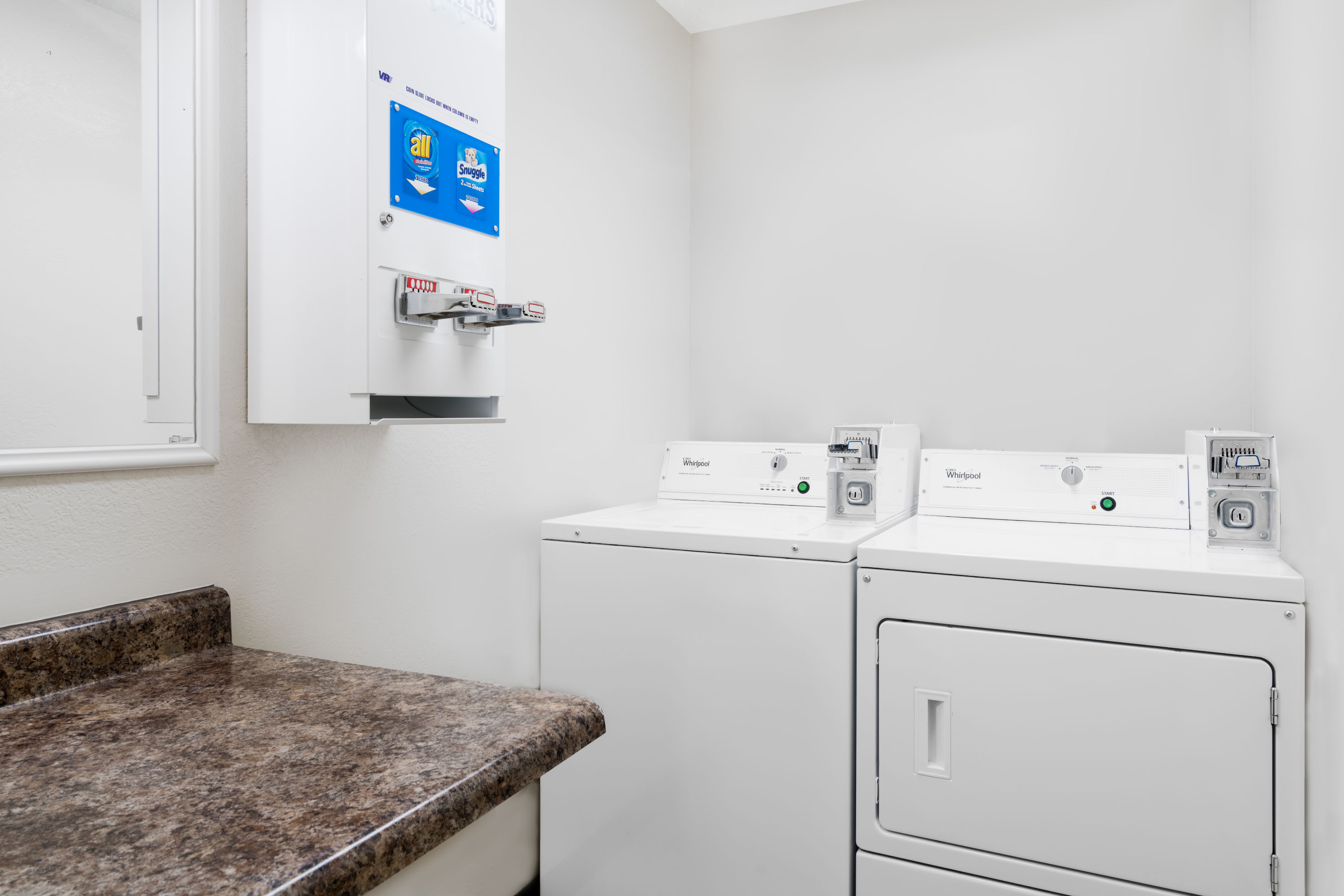 Laundry facilities at Super 8 by Wyndham Winona MN in Winona, Minnesota