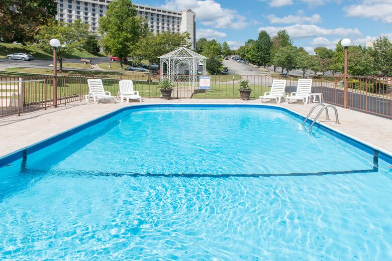Pool at the Super 8 Branson/Andy Williams Theatre in Branson, Missouri