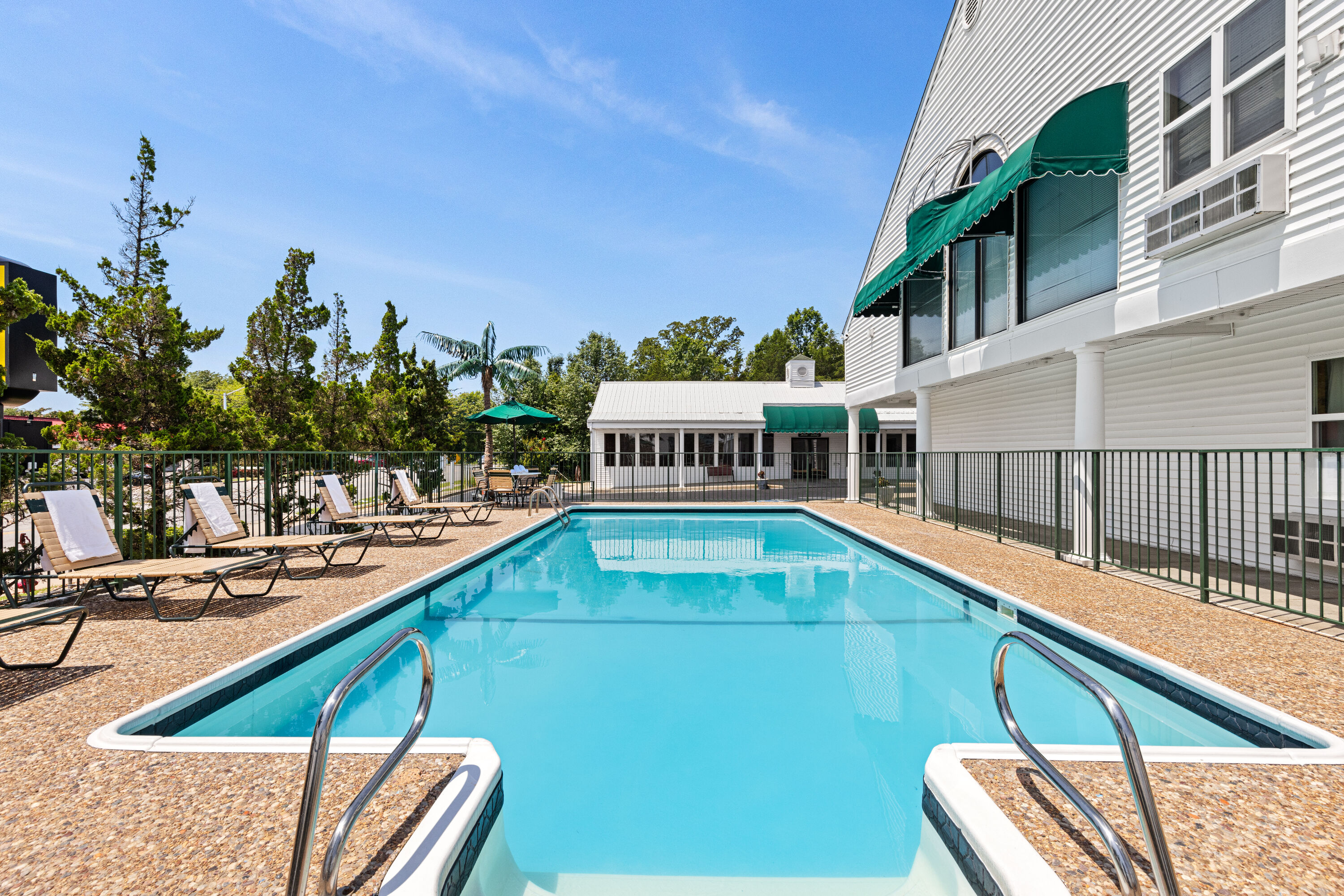 Pool at the Super 8 by Wyndham Branson / Shepherd of the Hills Exwy in Branson, Missouri