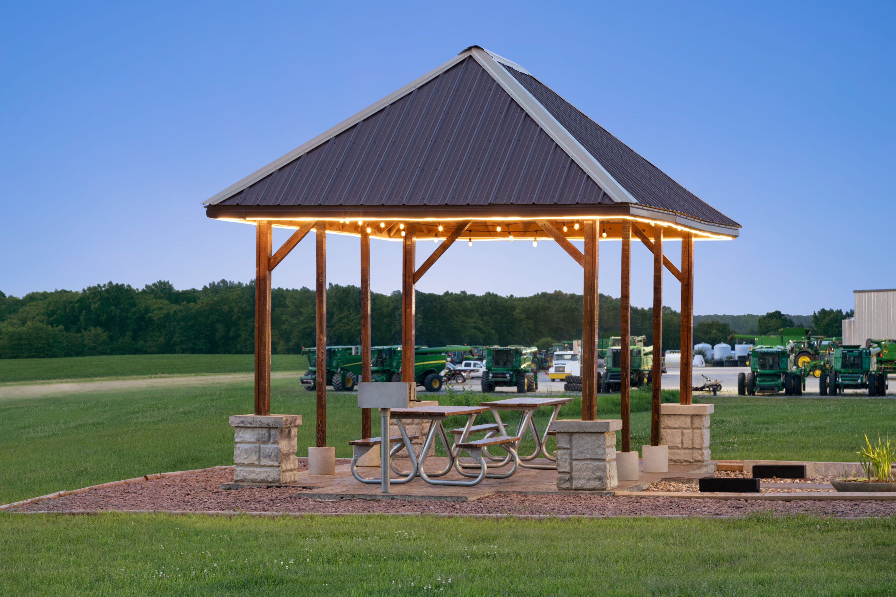 Gazebo at Super 8 by Wyndham Chillicothe in Chillicothe, Missouri