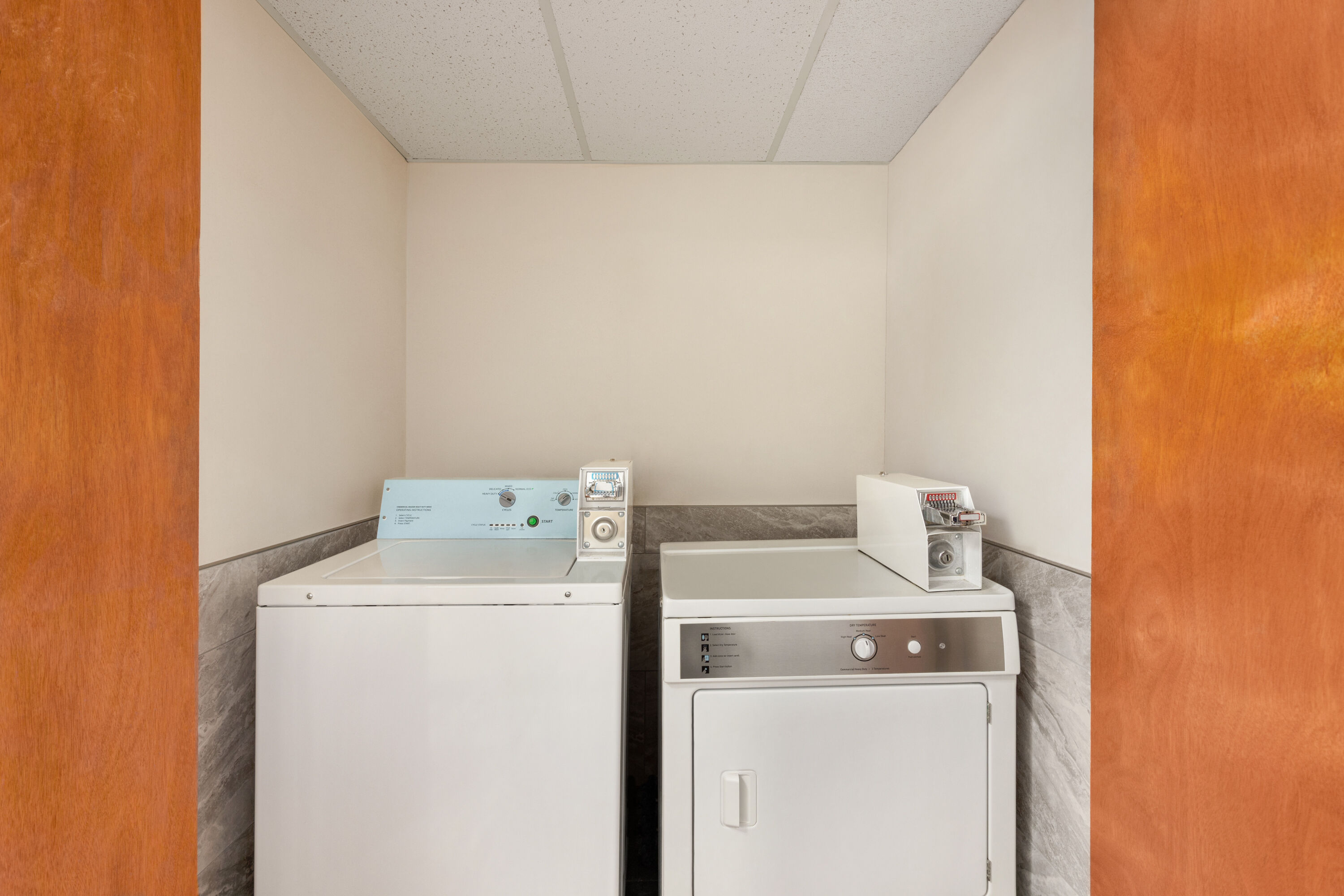 Laundry facilities at Super 8 by Wyndham Chillicothe in Chillicothe, Missouri