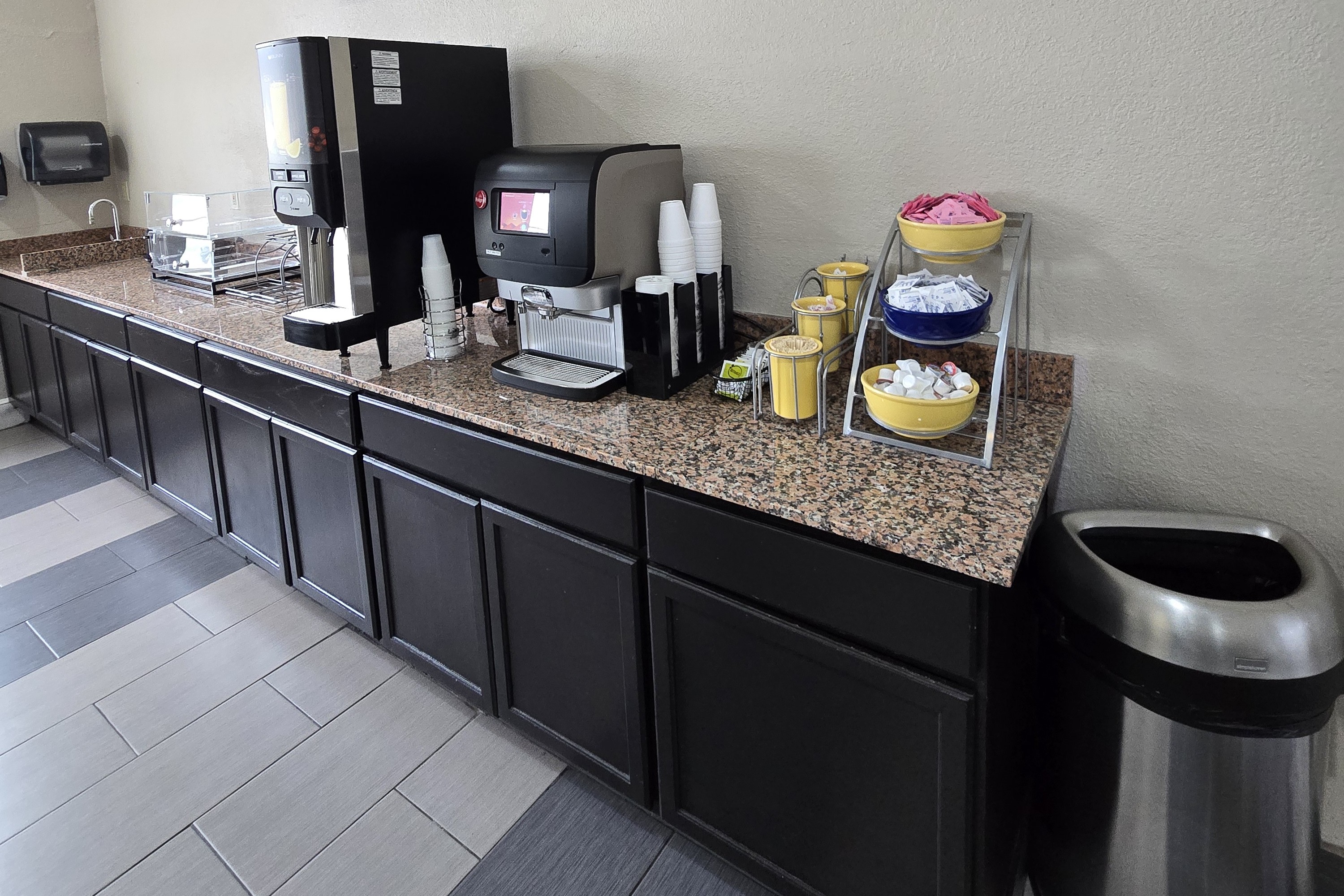 Free breakfast at Super 8 by Wyndham Kansas City in Kansas City, Missouri