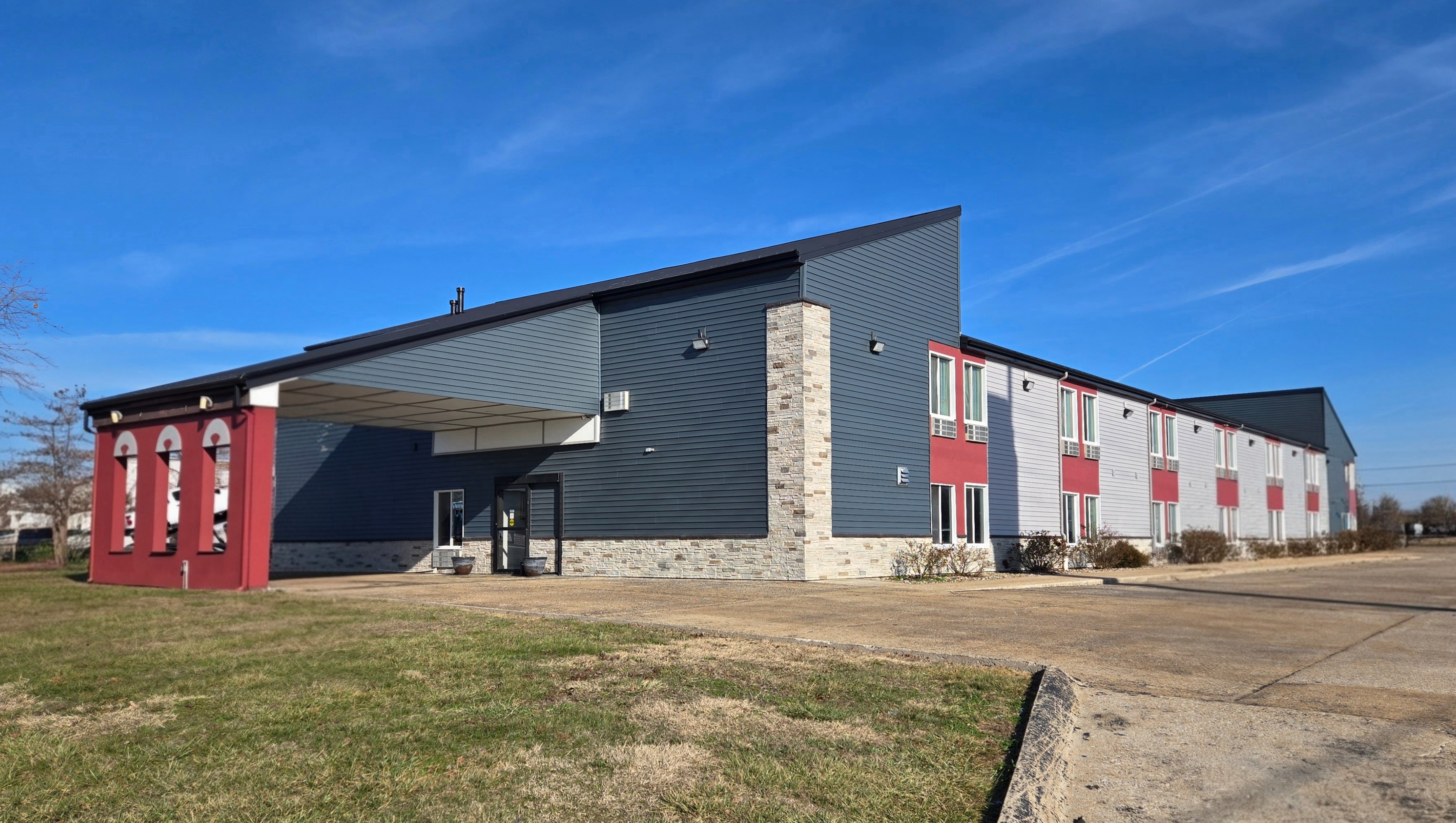 Exterior of Super 8 by Wyndham O'Fallon MO/St. Louis Area hotel in OFallon, Missouri