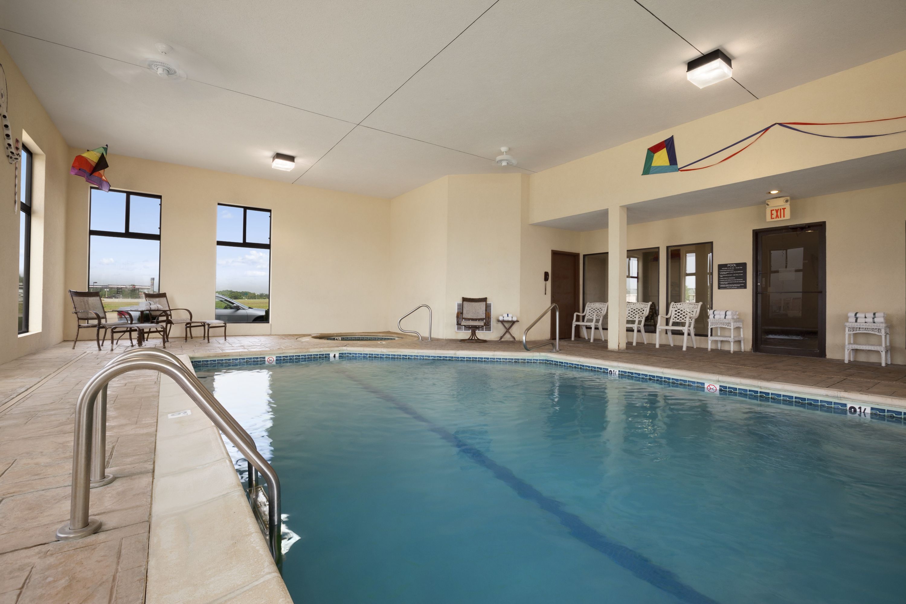 Pool at the Super 8 by Wyndham Perryville in Perryville, Missouri