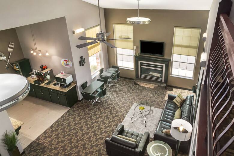 Super 8 Stafford/Springfield Area hotel lobby in Strafford, Missouri