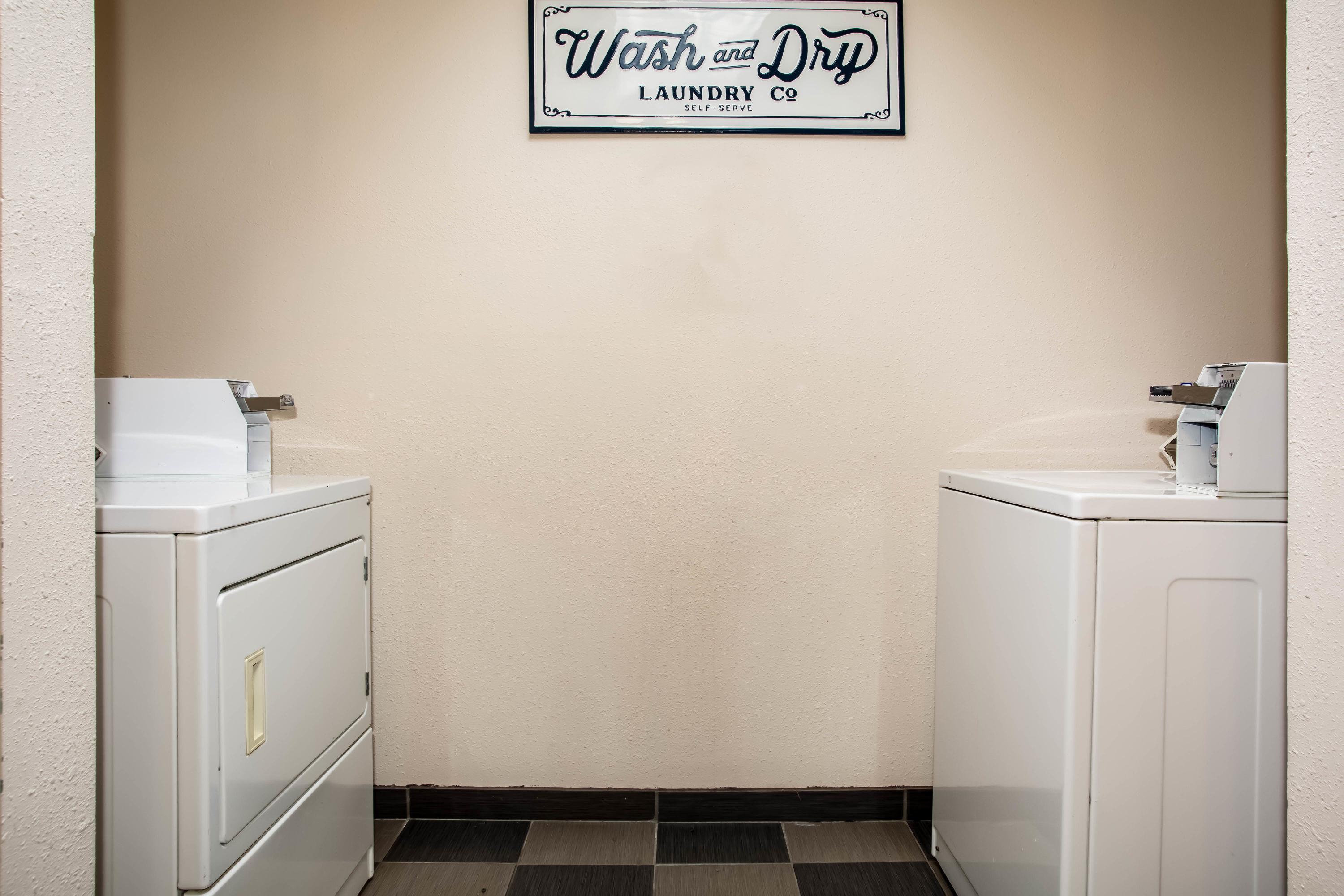 Laundry facilities at Super 8 by Wyndham Union in Union, Missouri