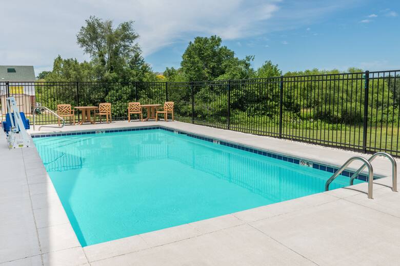 Pool at the Super 8 Warrensburg in Warrensburg, Missouri