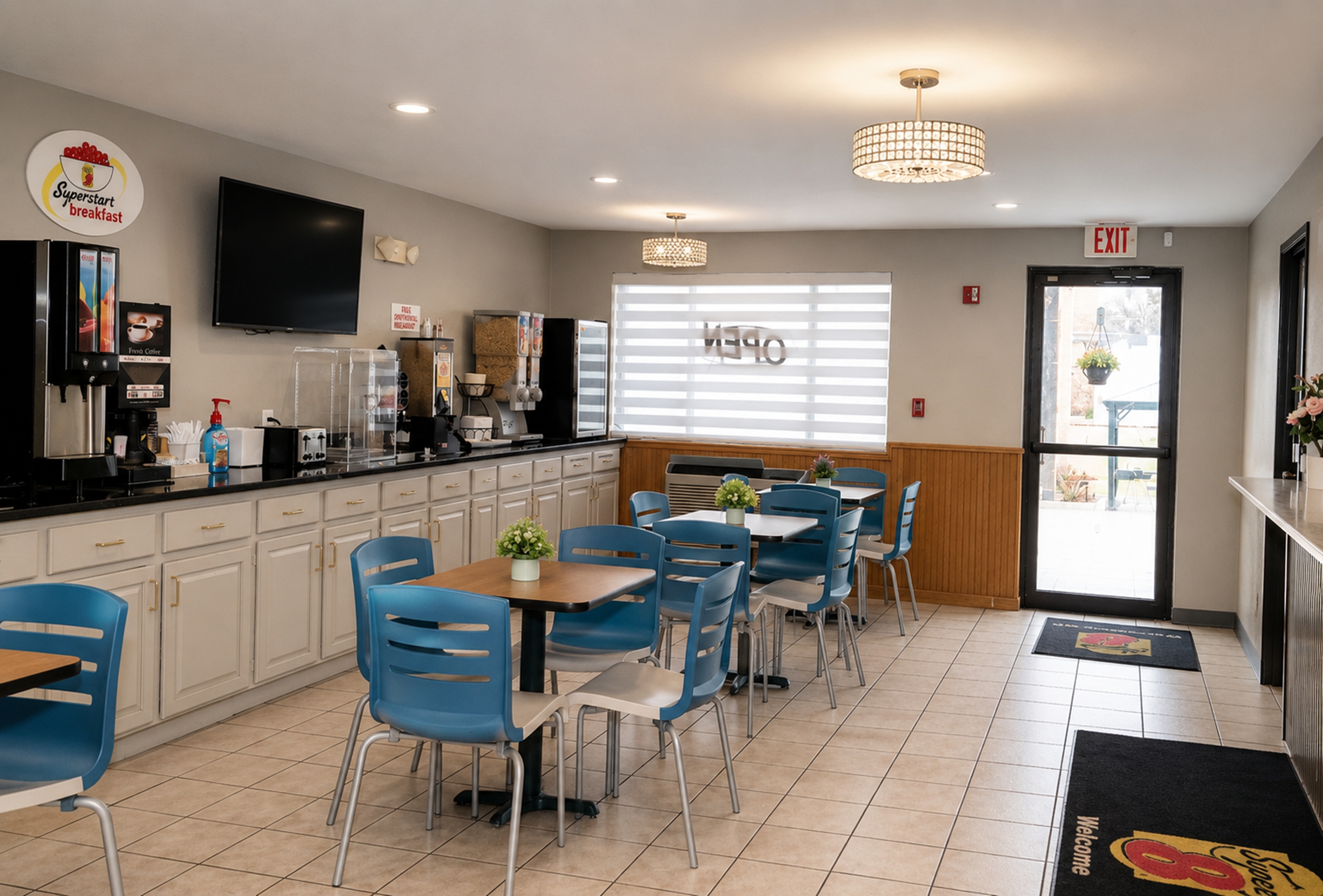 Free breakfast at Super 8 by Wyndham Warrenton in Warrenton, Missouri