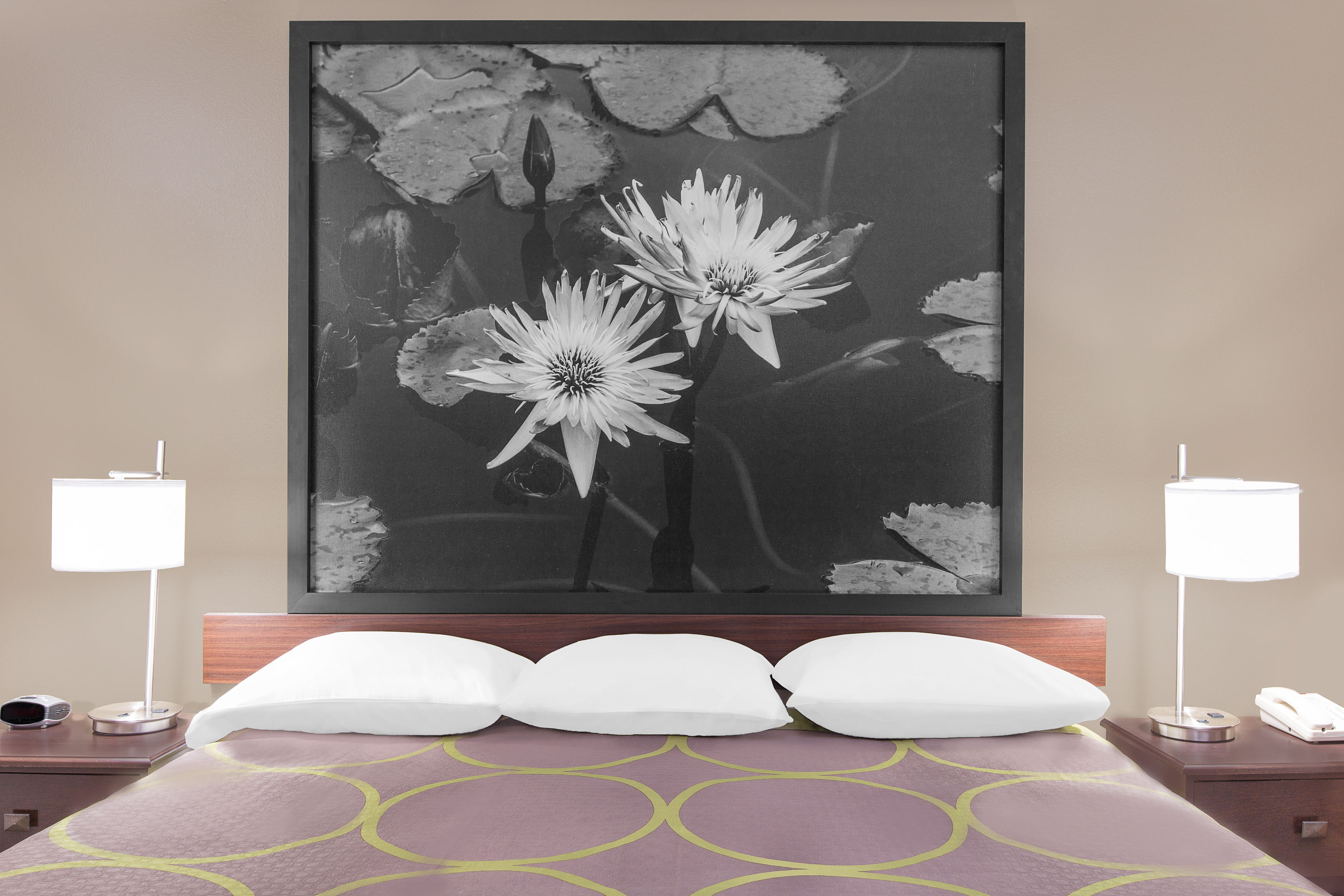 Guest room at the Super 8 by Wyndham Bay St. Louis in Bay St. Louis, Mississippi