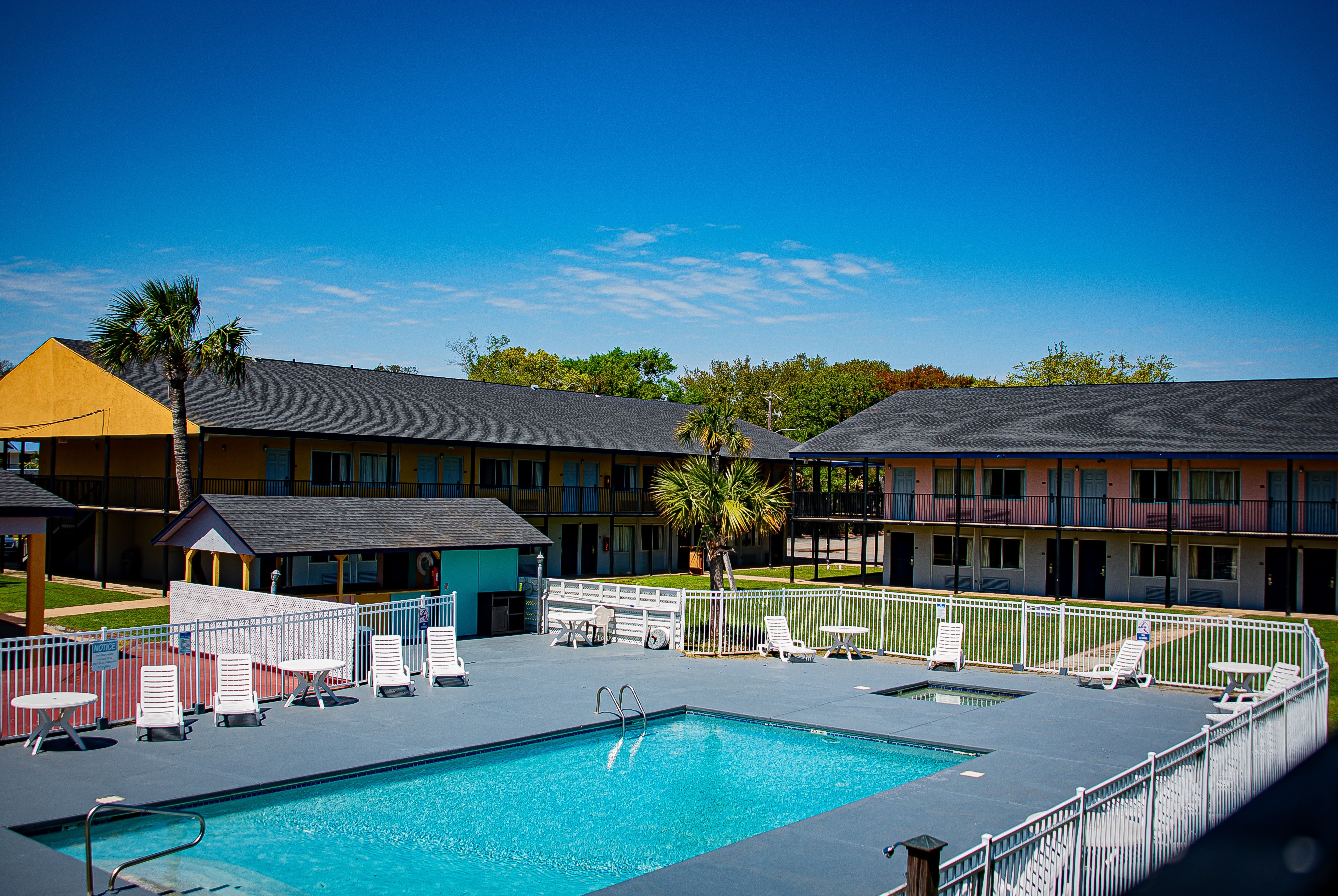 Pool at the Super 8 by Wyndham Biloxi in Biloxi, Mississippi