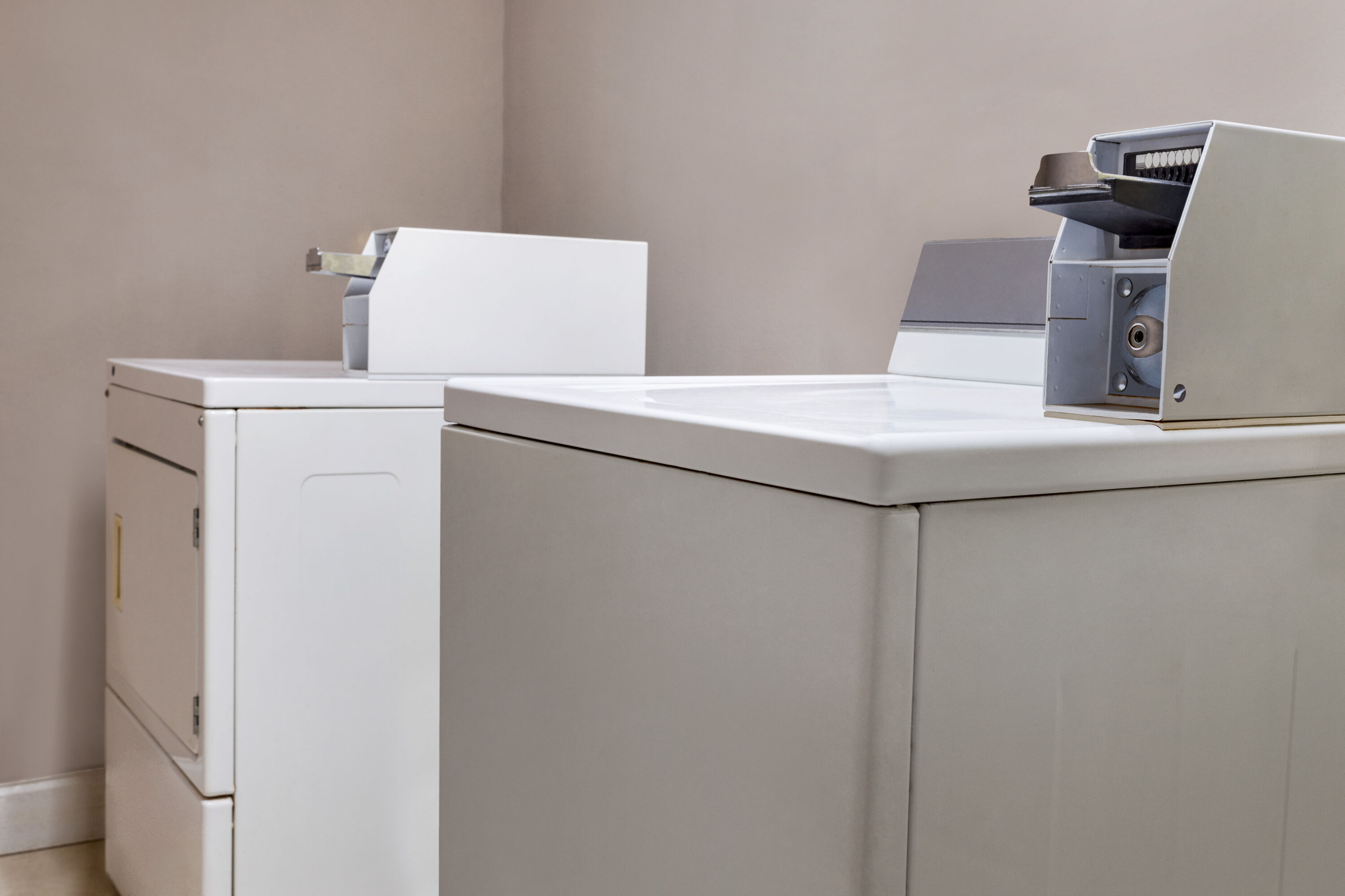 Laundry facilities at Super 8 by Wyndham Brookhaven in Brookhaven, Mississippi