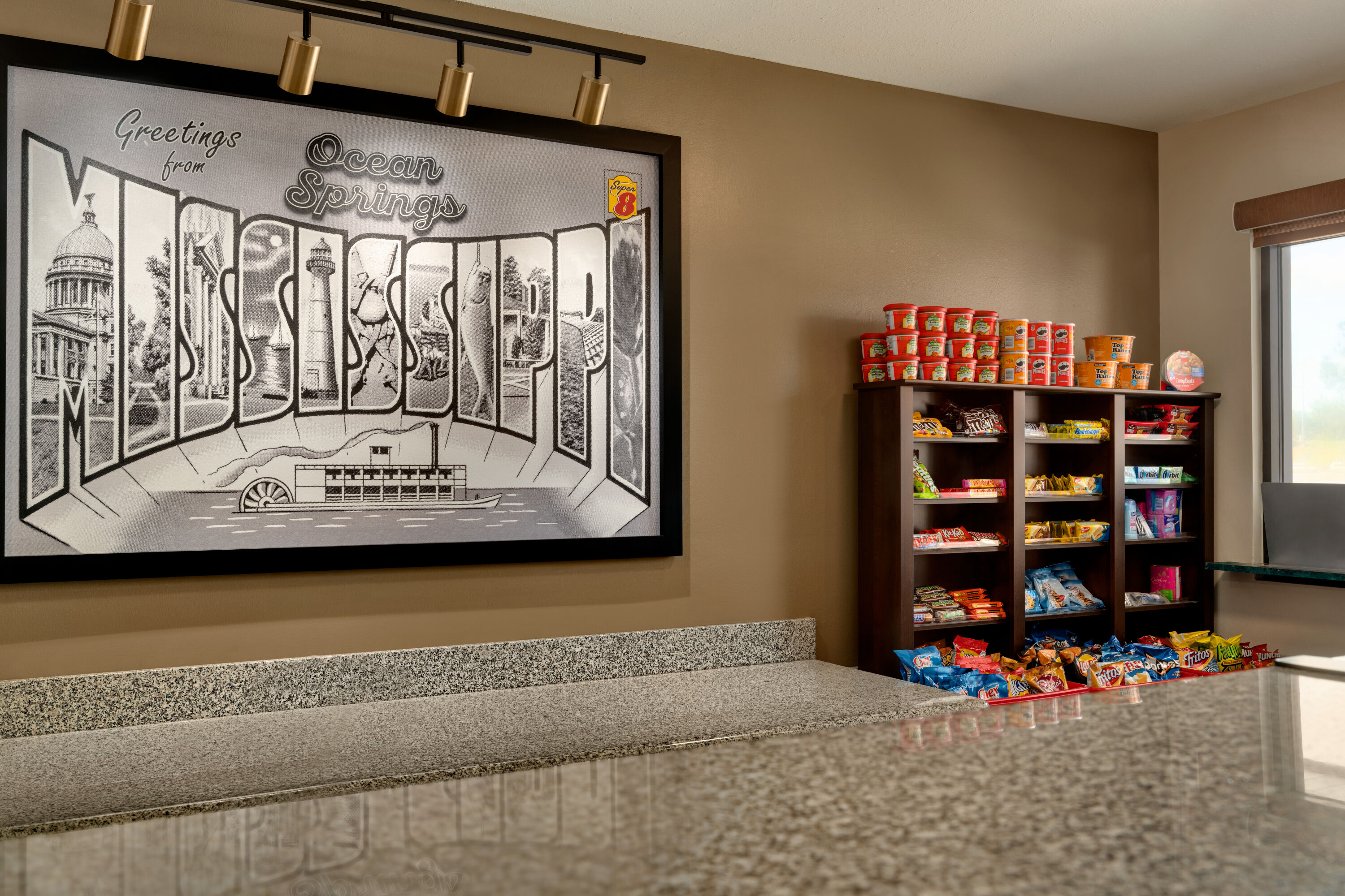 Mart at Super 8 by Wyndham Ocean Springs Biloxi in Ocean Springs, Mississippi