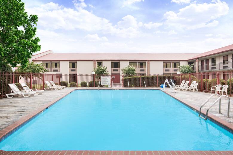 Pool at the Super 8 Oxford in Oxford, Mississippi