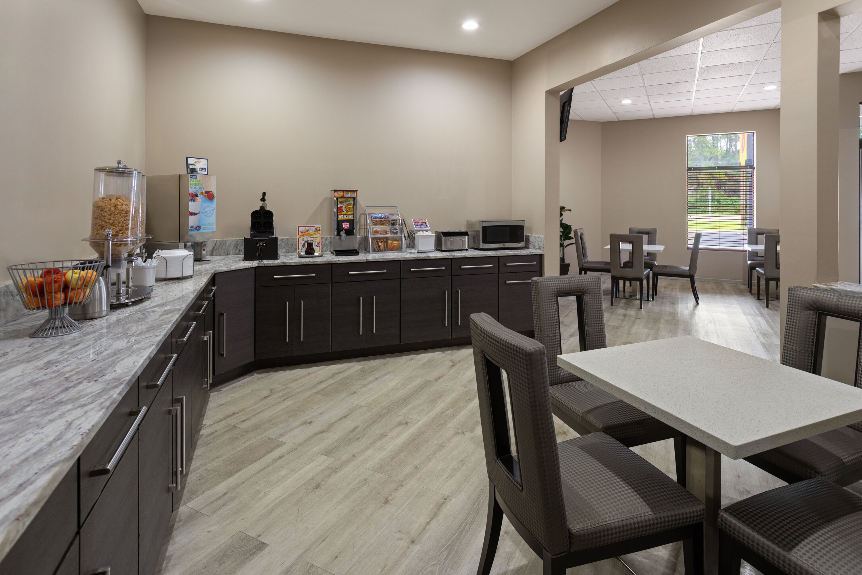 Free breakfast at Super 8 by Wyndham Pascagoula in Pascagoula, Mississippi