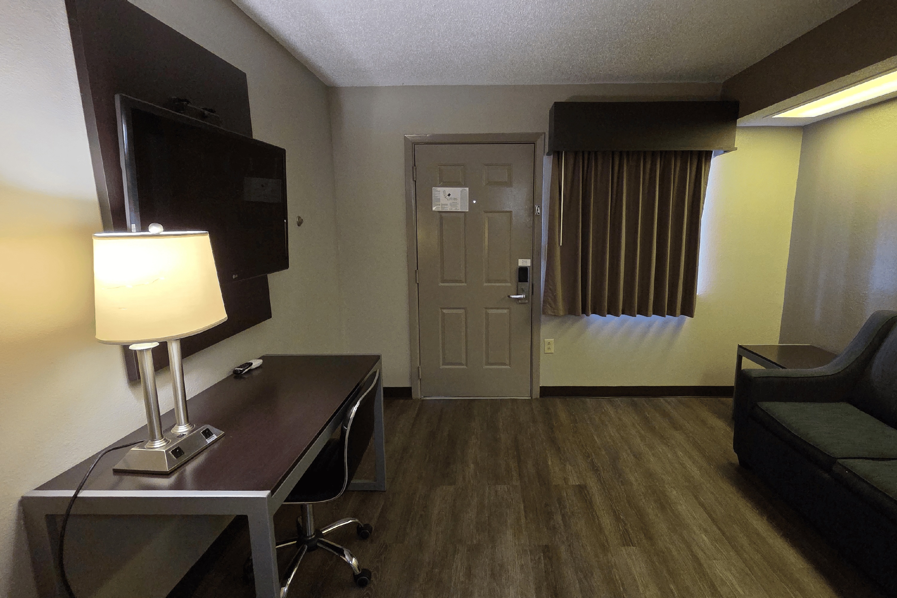 Guest room at the Super 8 by Wyndham Richland MS in Richland, Mississippi