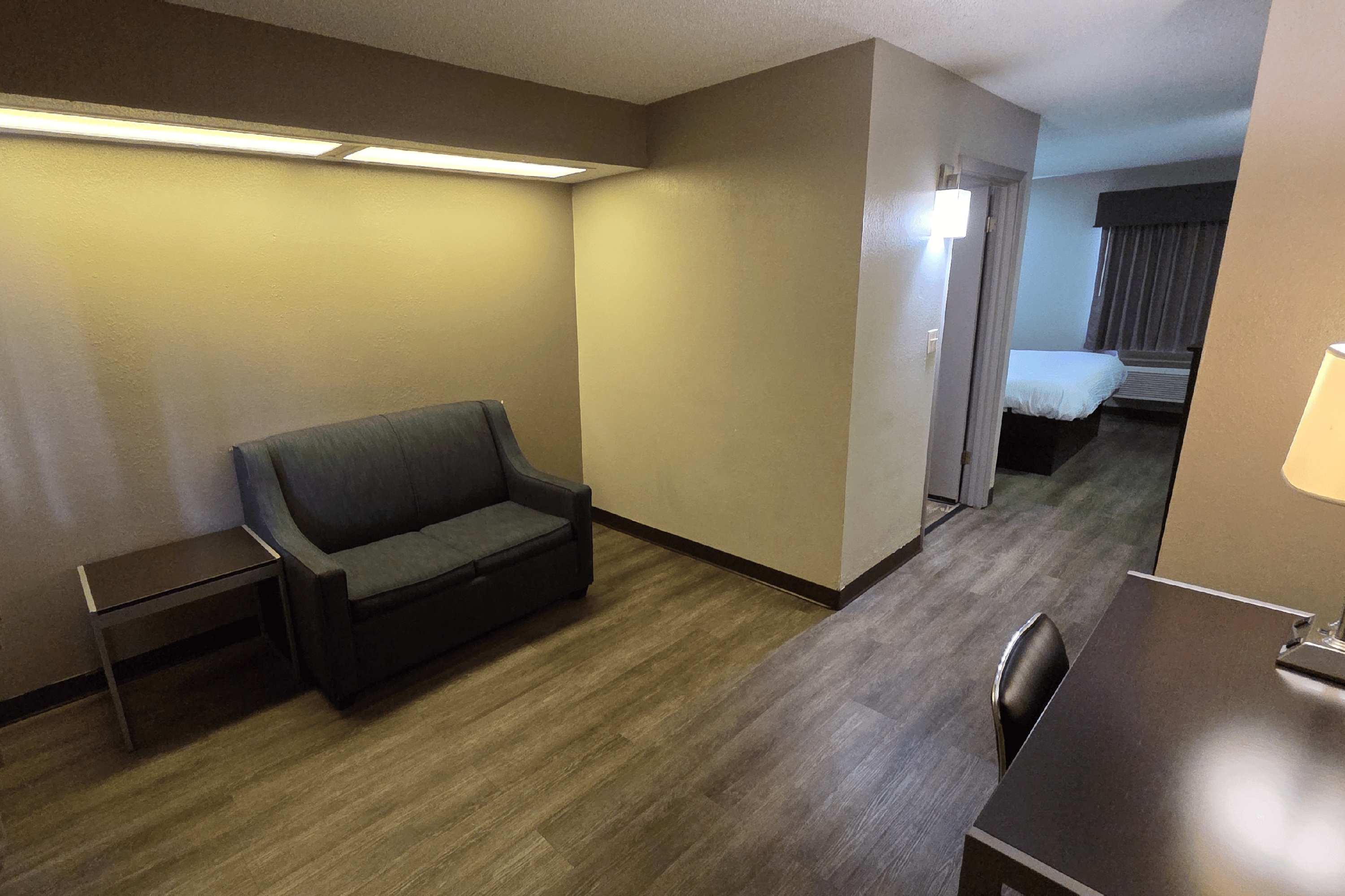 Guest room at the Super 8 by Wyndham Richland MS in Richland, Mississippi