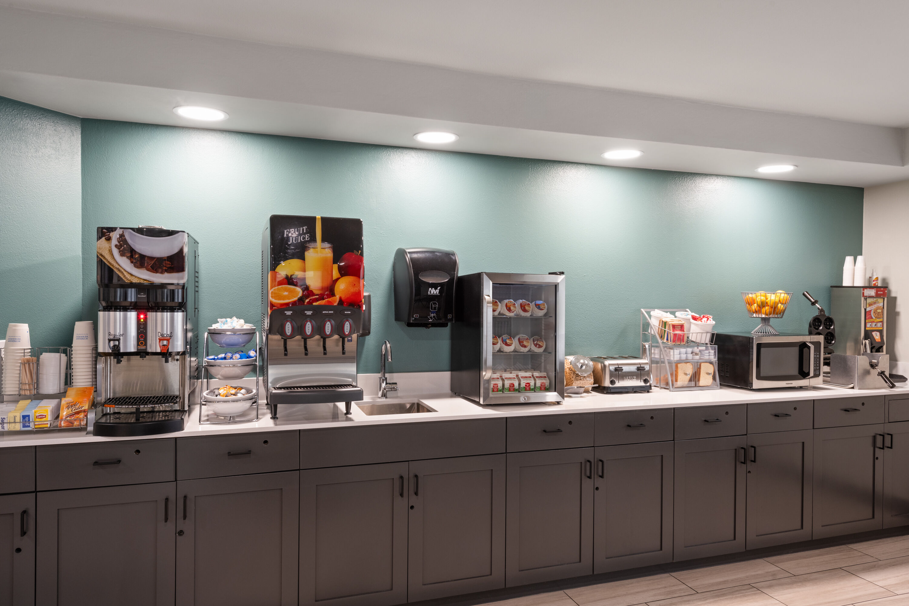 Free breakfast at Super 8 by Wyndham Big Timber in Big Timber, Montana