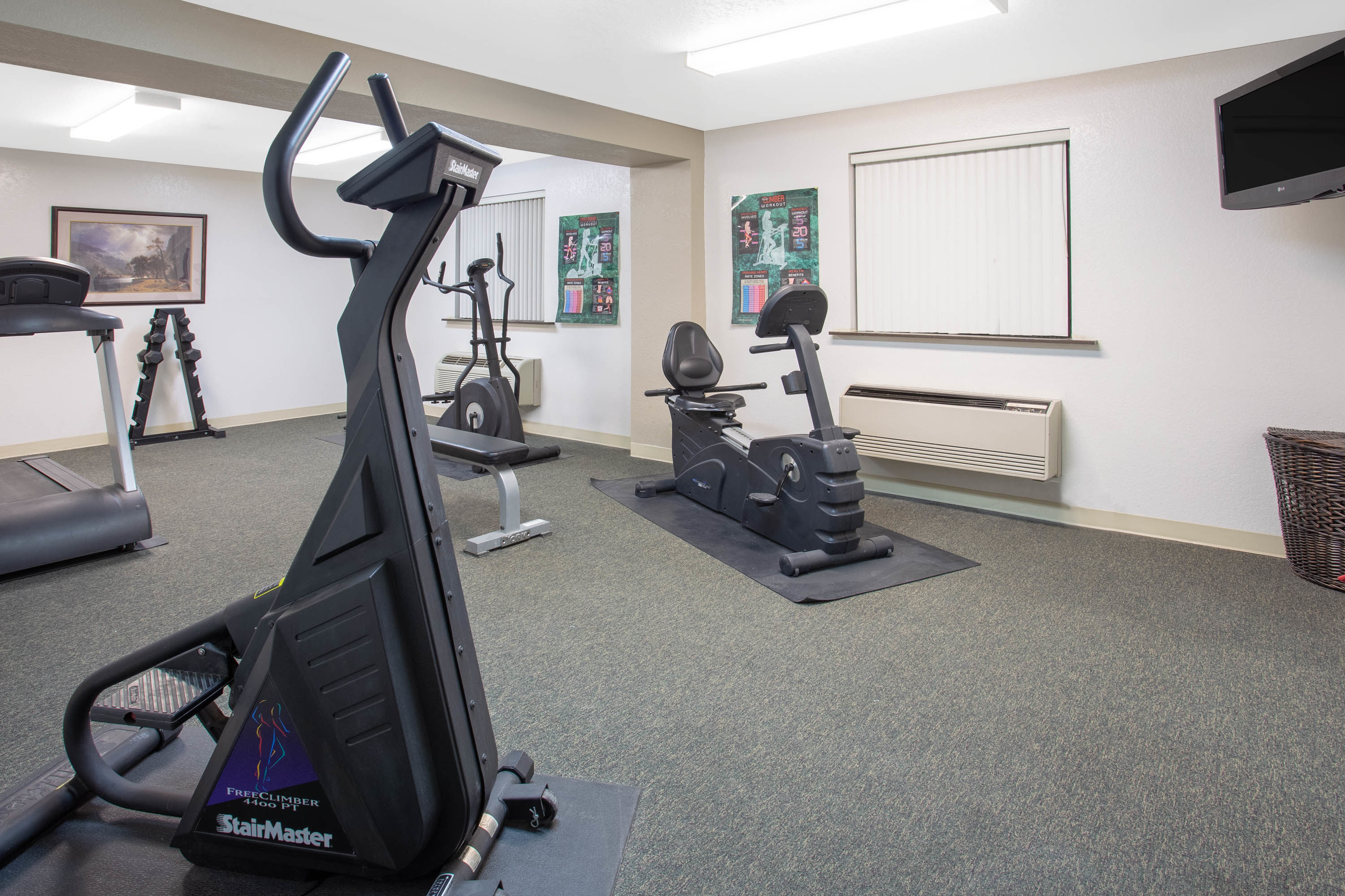 Fitness room at Super 8 by Wyndham Billings in Billings, Montana