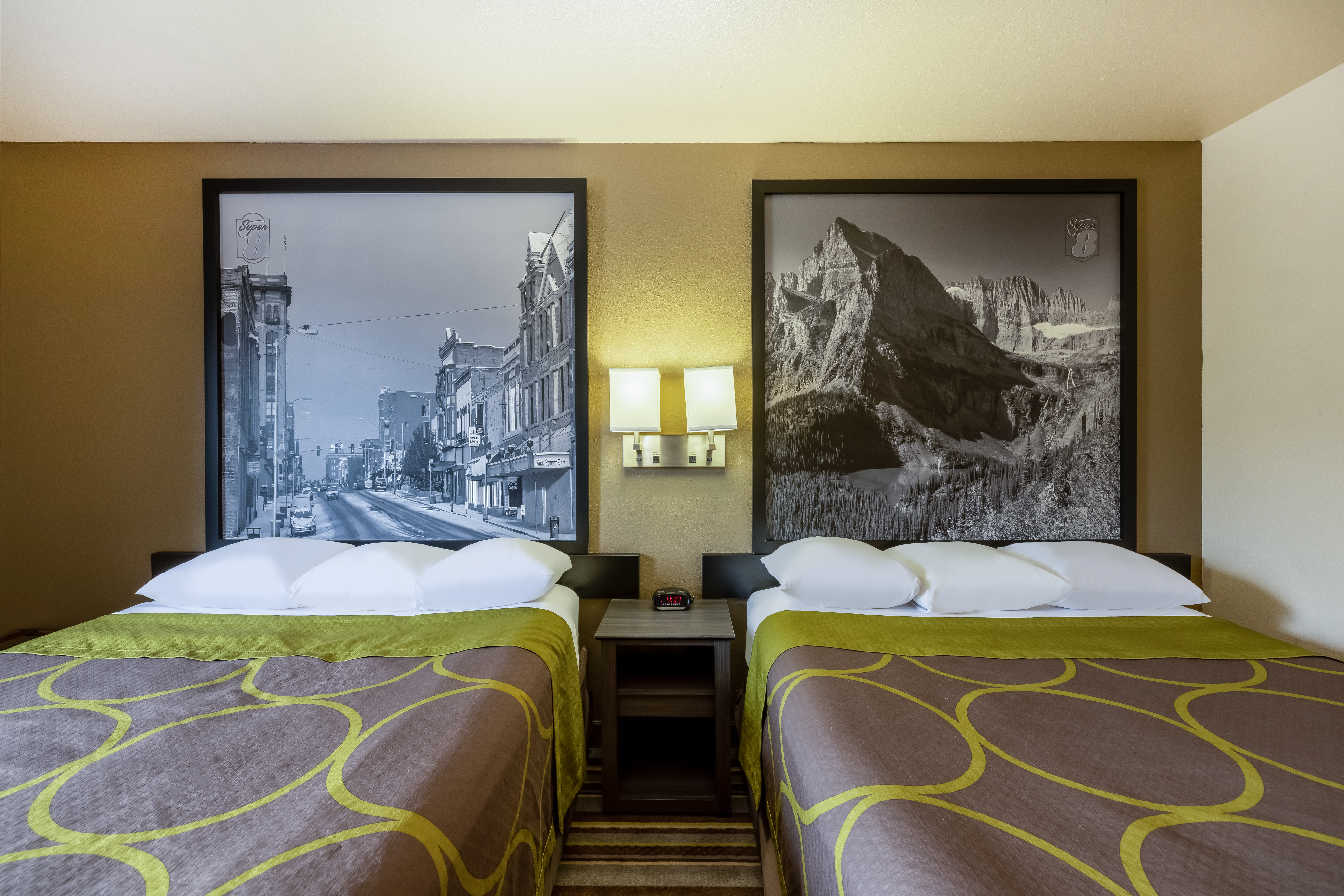 Guest room at the Super 8 by Wyndham Butte MT in Butte, Montana