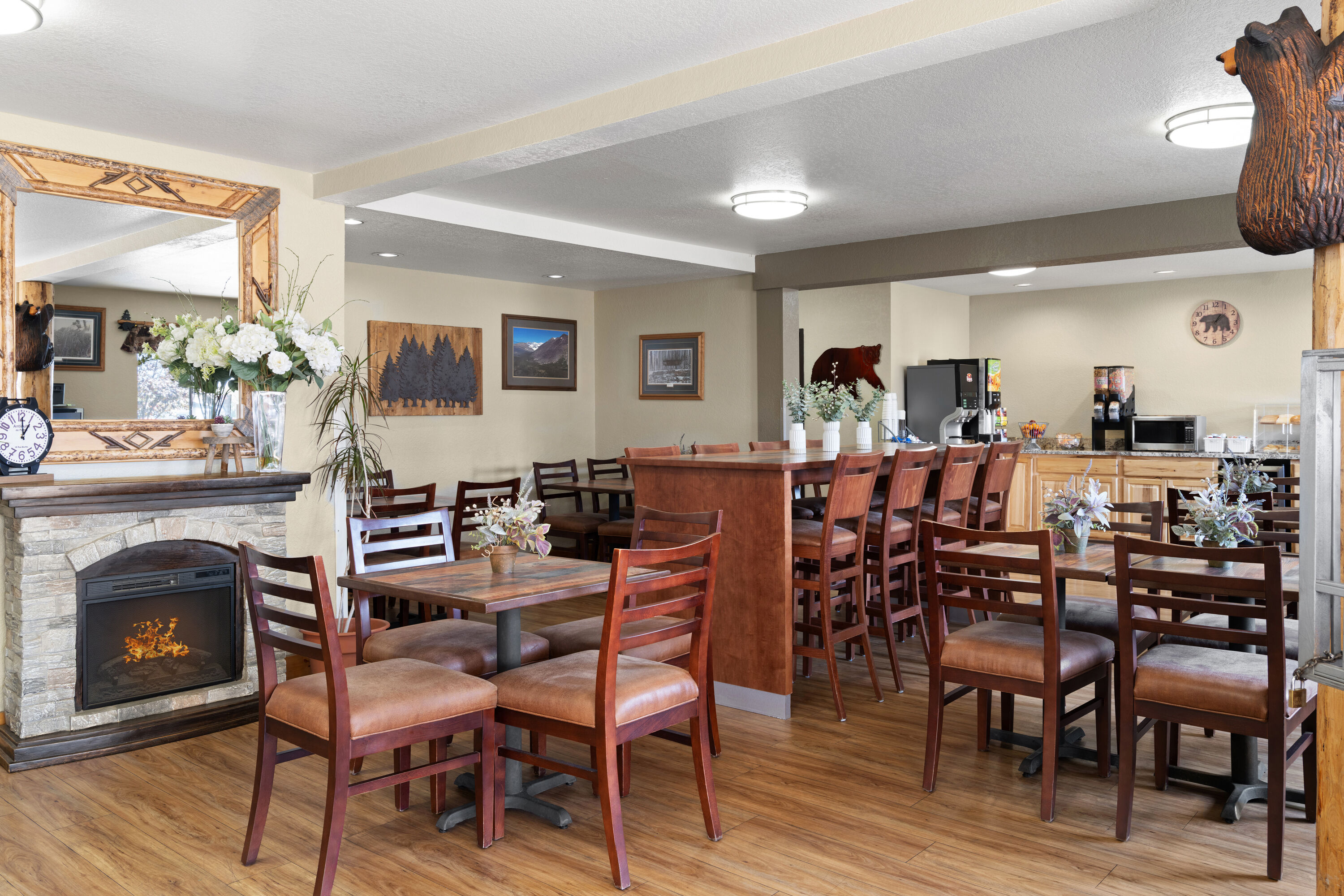 Free breakfast at Super 8 by Wyndham Kalispell Glacier National Park in Kalispell, Montana