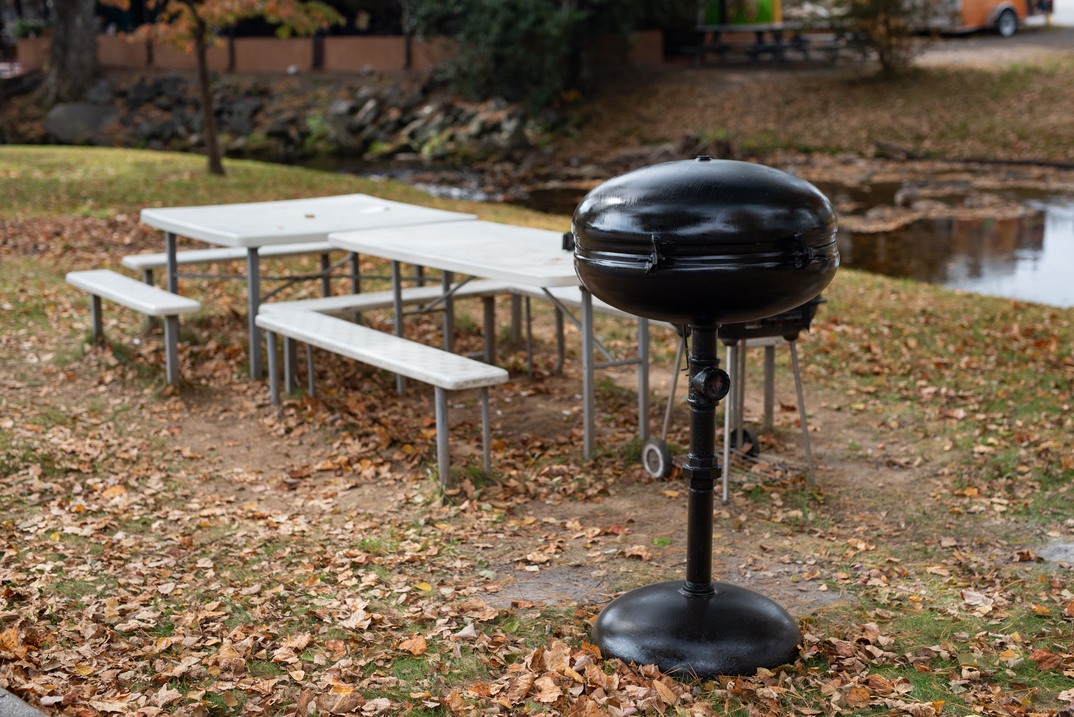 BBQ grill at Super 8 by Wyndham Black Mountain in Black Mountain, North Carolina