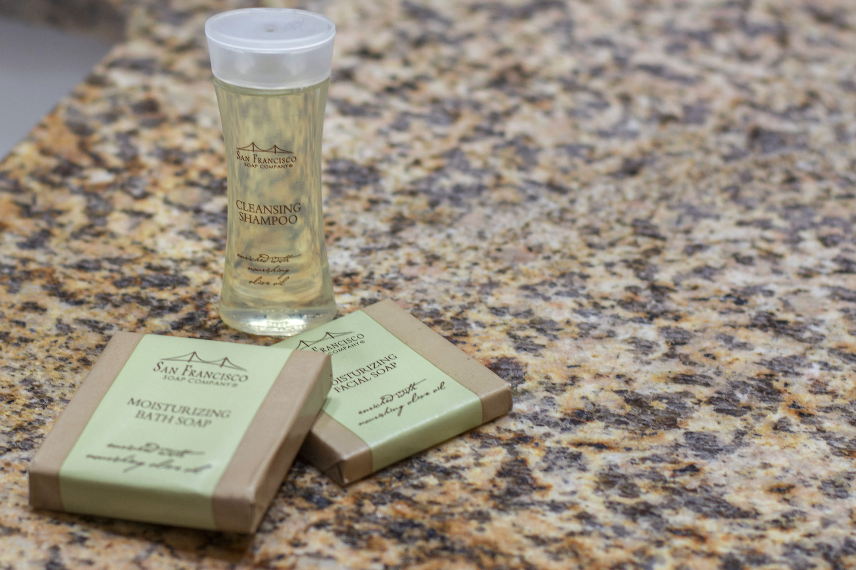 Guest room bath at the Super 8 by Wyndham Garner/Clayton/Raleigh in Garner, North Carolina