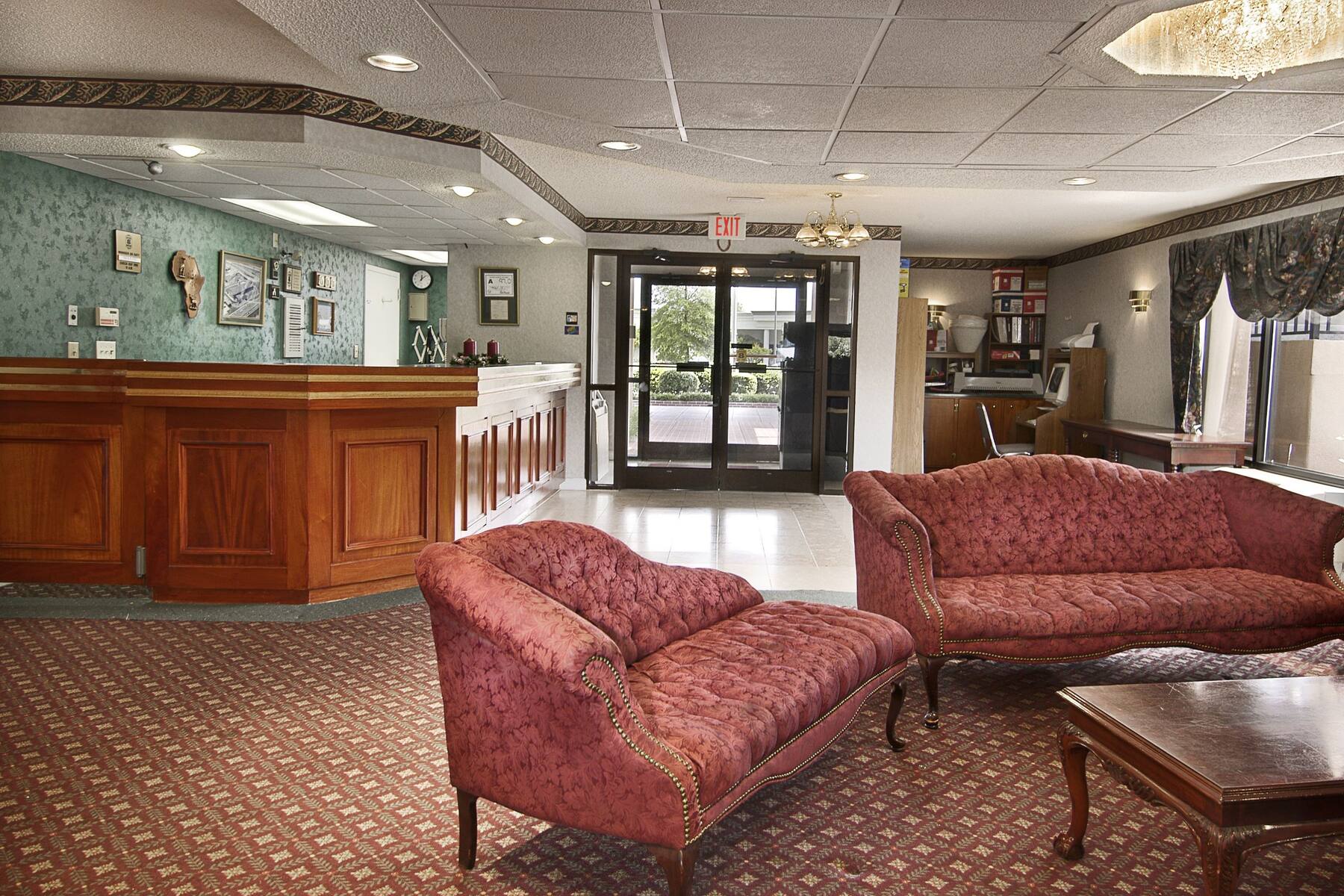 Super 8 Lumberton hotel lobby in Lumberton, North Carolina Super 8 Lumberton hotel lobby in Lumberton, North Carolina