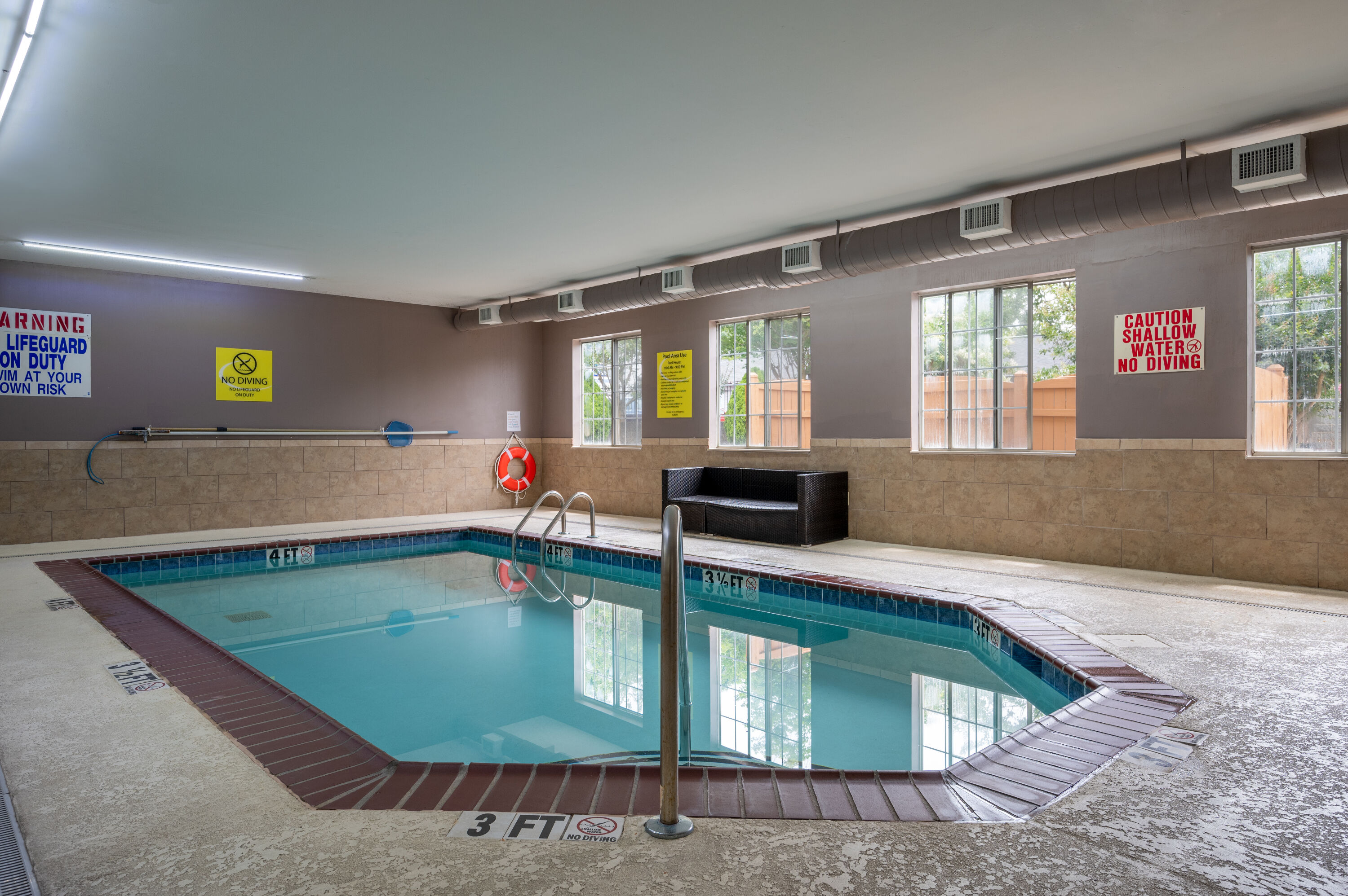 Pool at the Super 8 by Wyndham Salisbury in Salisbury, North Carolina