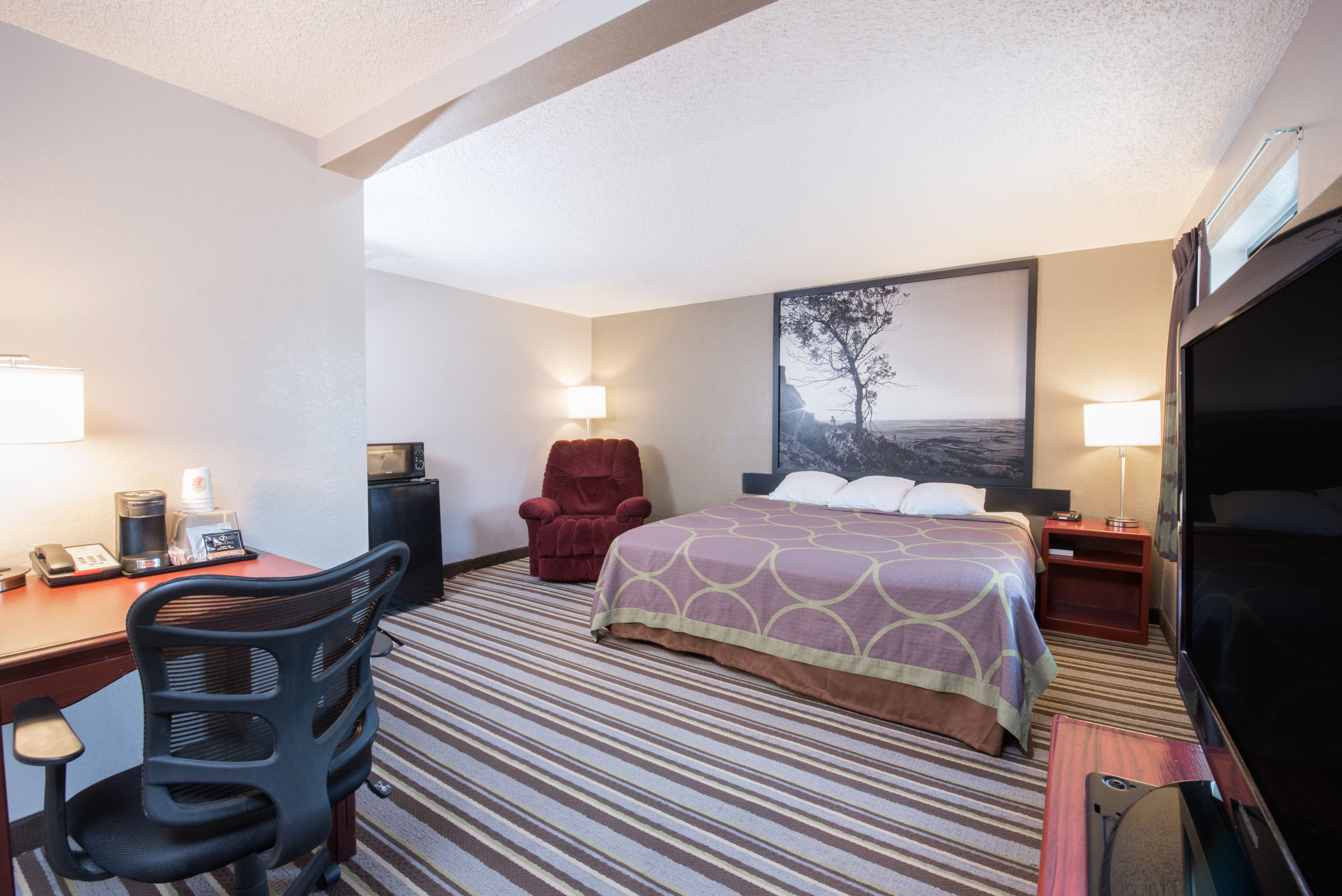 Super 8 by Wyndham Jamestown suite in Jamestown, North Dakota