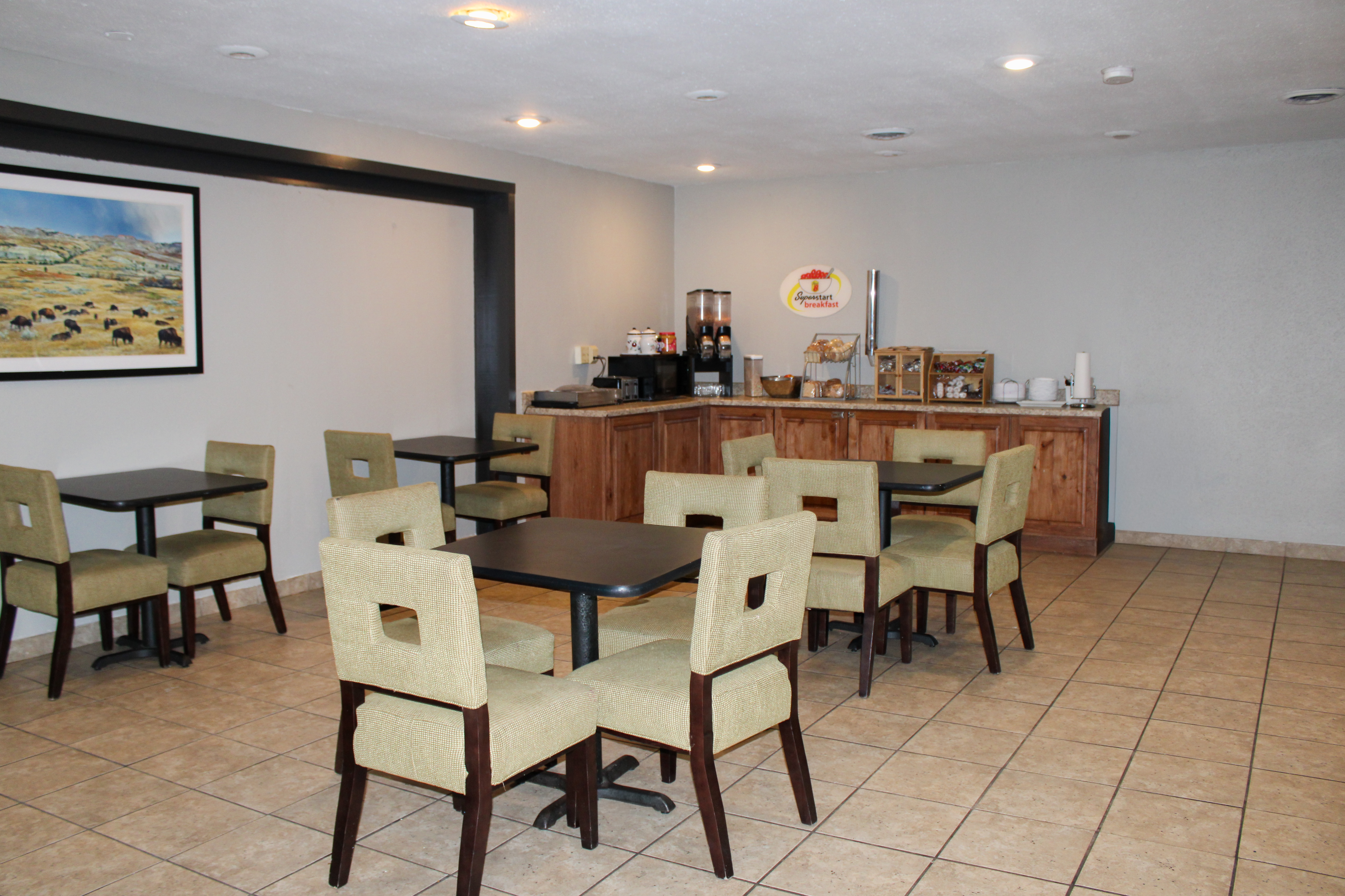 Free breakfast at Super 8 by Wyndham Williston ND in Williston, North Dakota