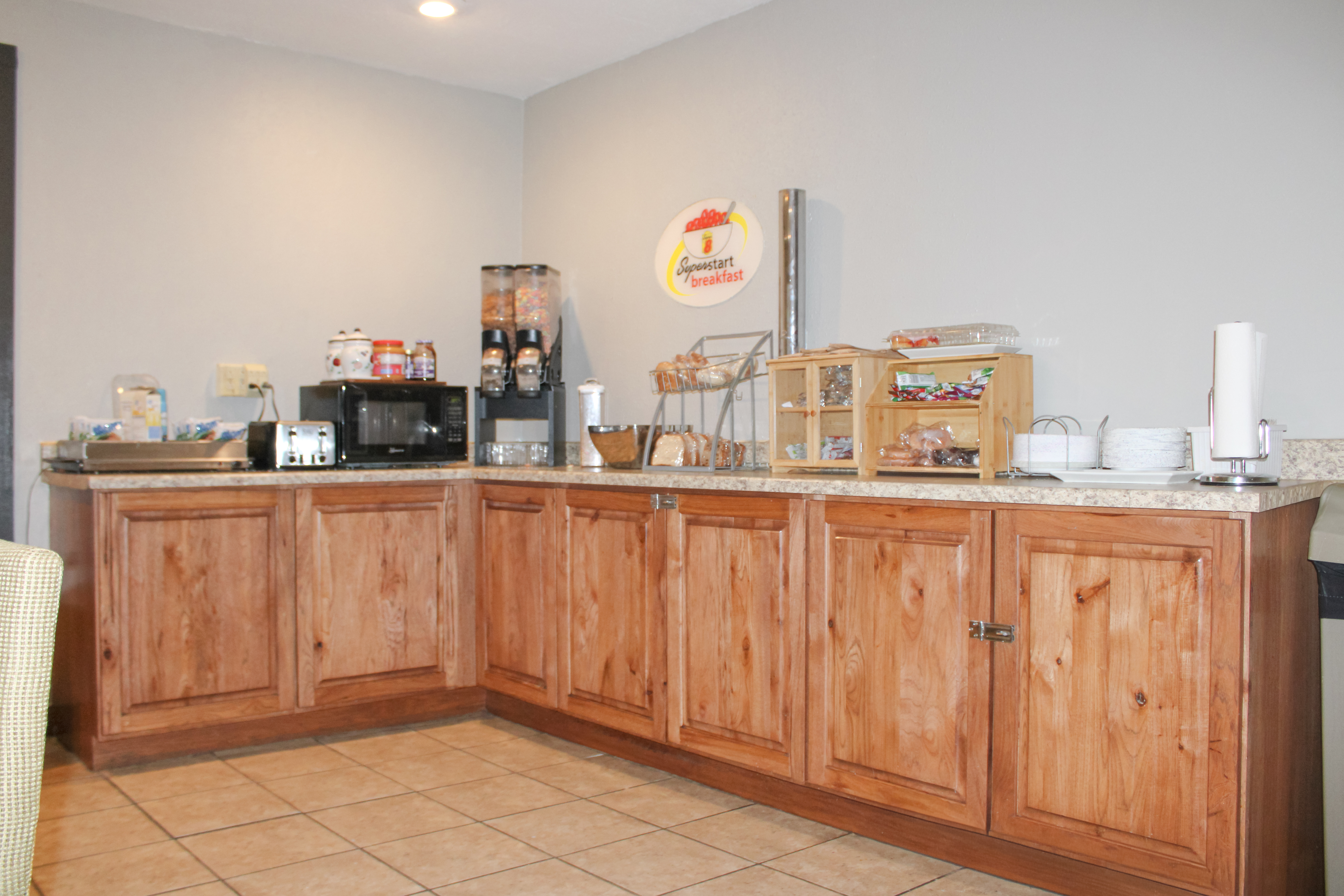 Free breakfast at Super 8 by Wyndham Williston ND in Williston, North Dakota