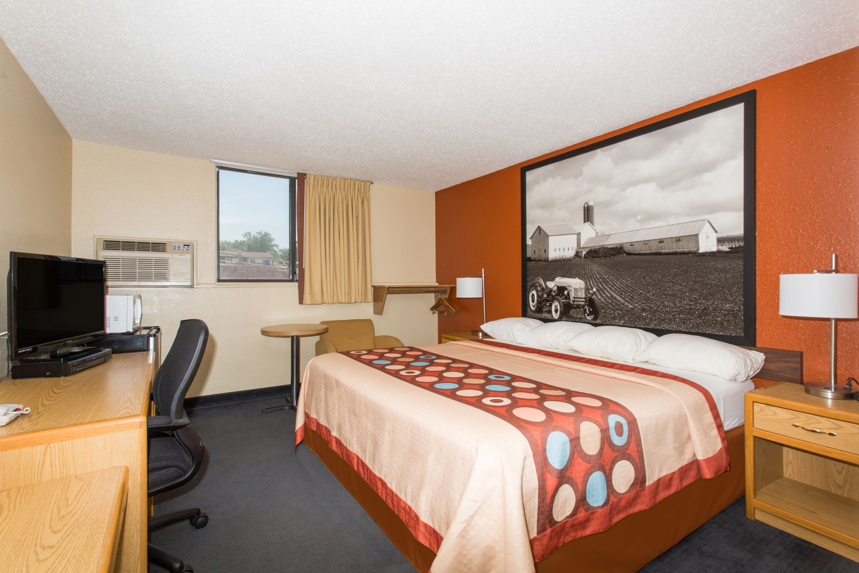 Guest room at the Super 8 by Wyndham Chadron NE in Chadron, Nebraska
