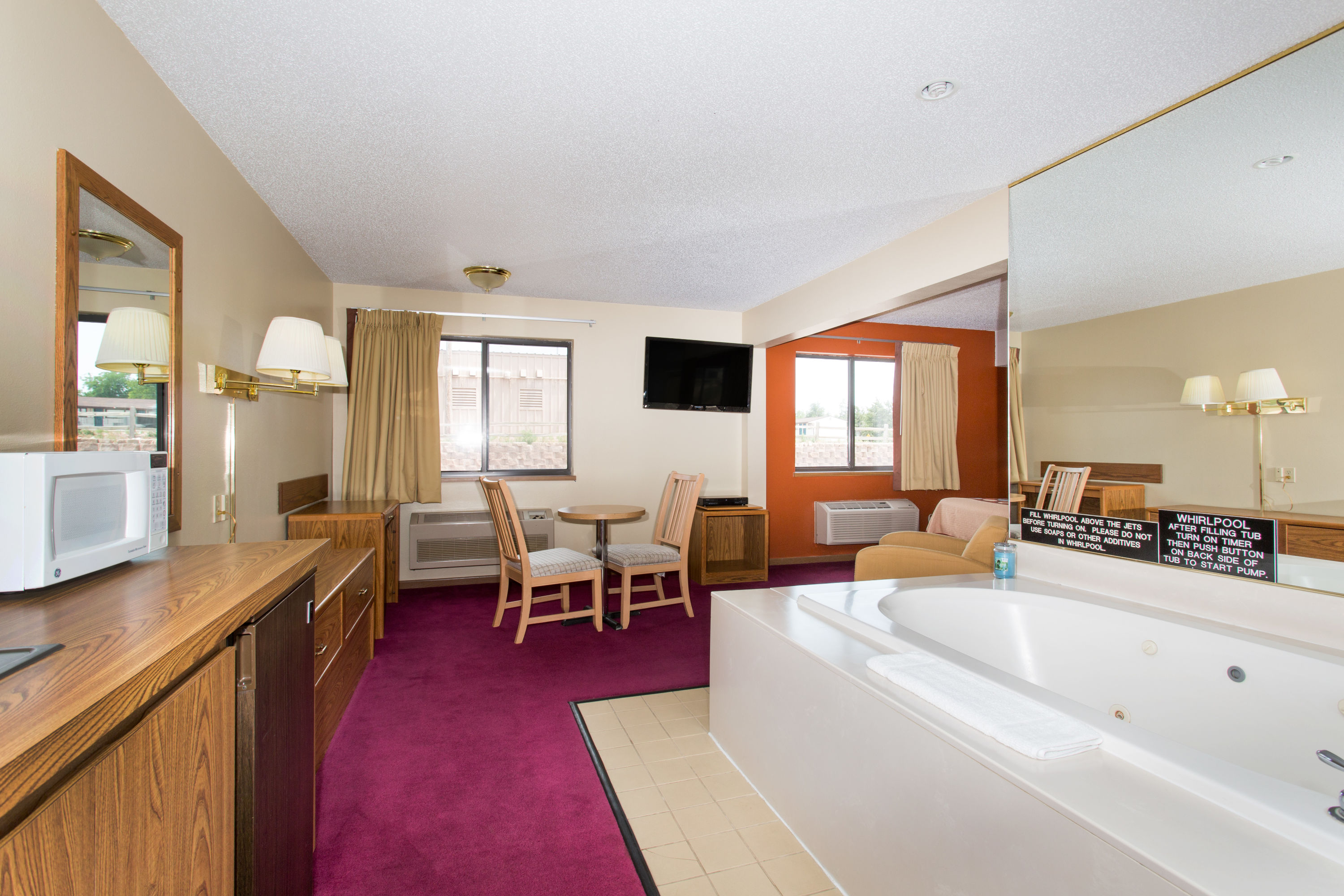 Super 8 by Wyndham Chadron NE hot tub suite in Chadron, Nebraska