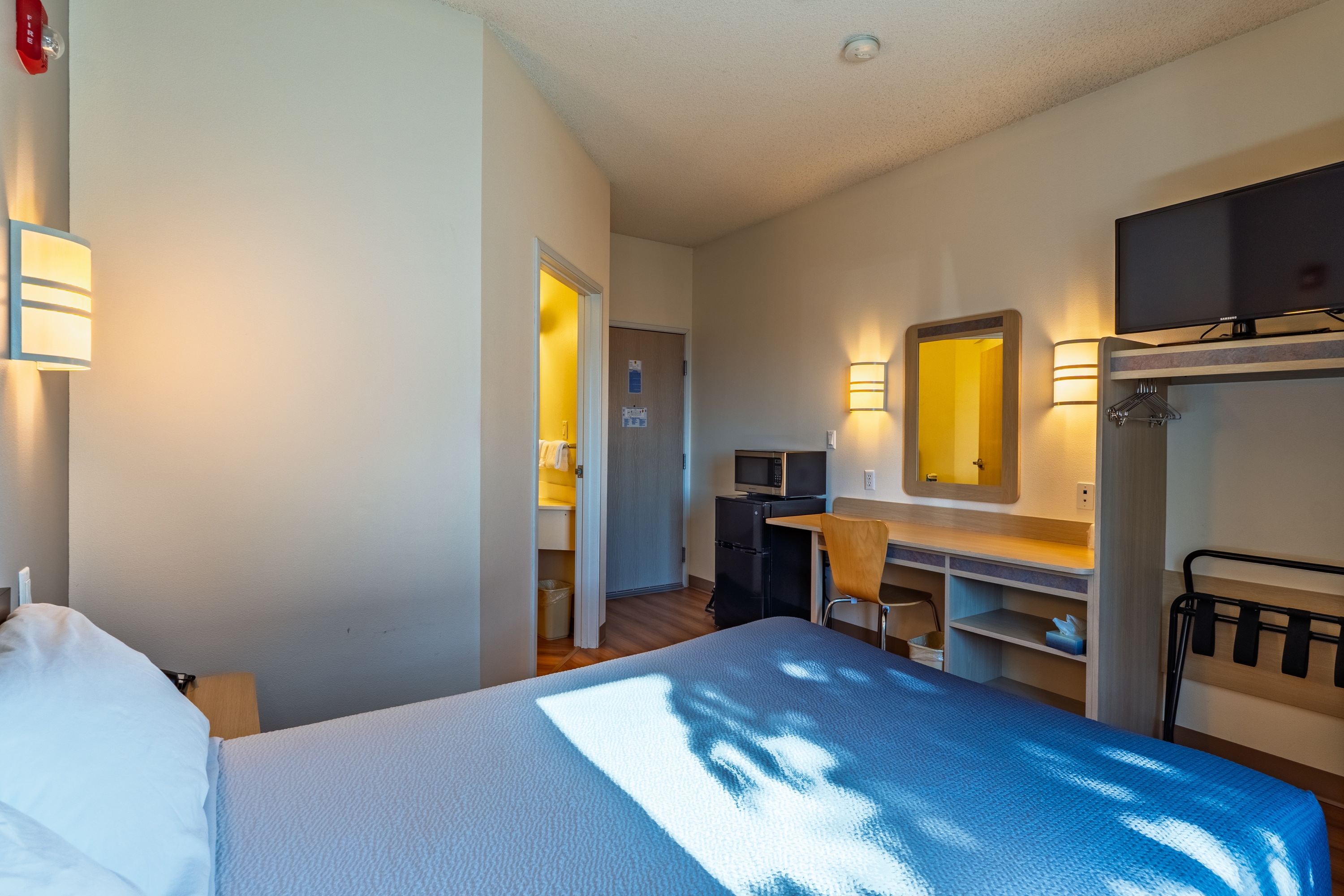 Guest room at the Super 8 by Wyndham Sidney NE in Sidney, Nebraska
