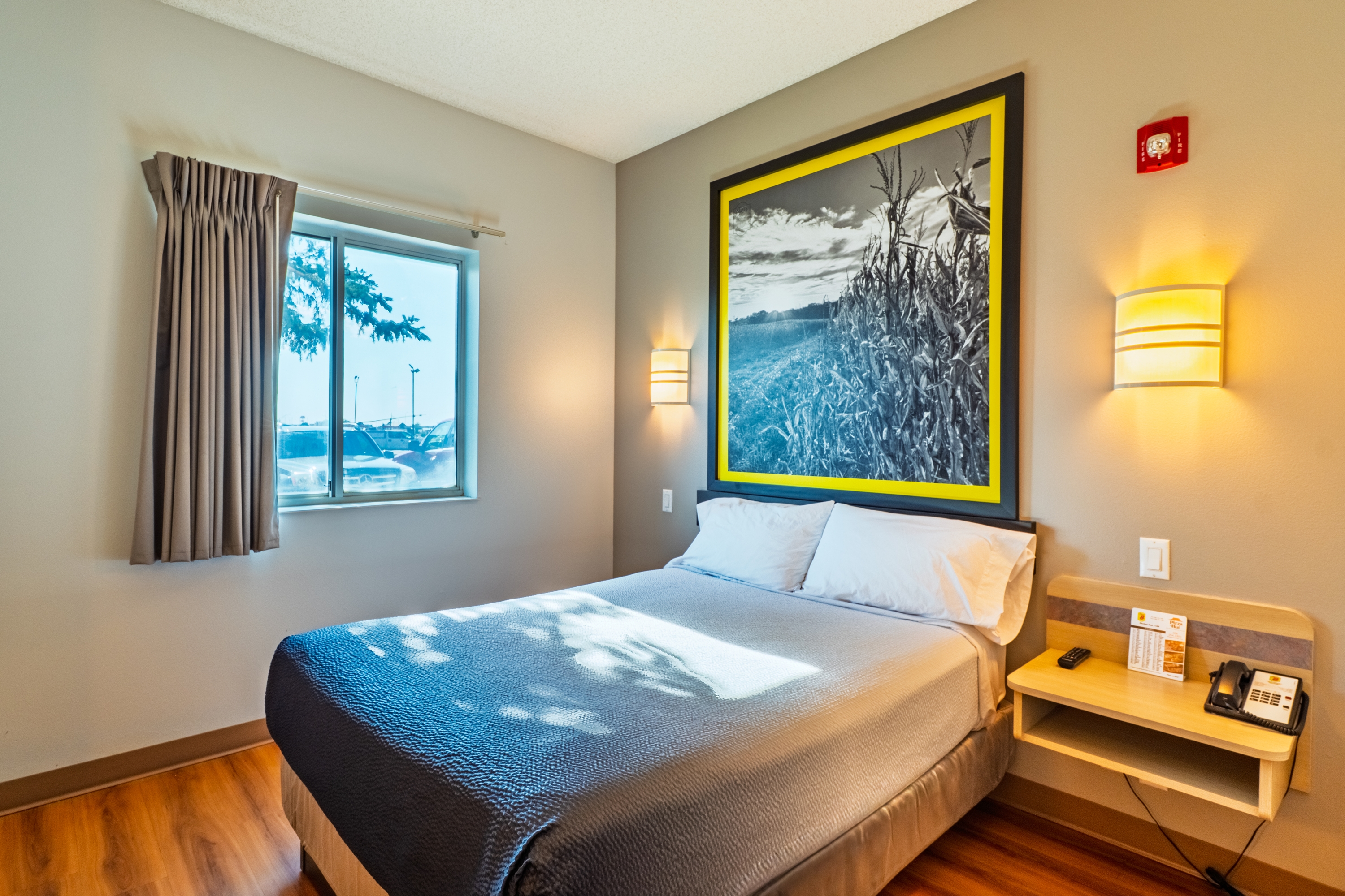 Guest room at the Super 8 by Wyndham Sidney NE in Sidney, Nebraska