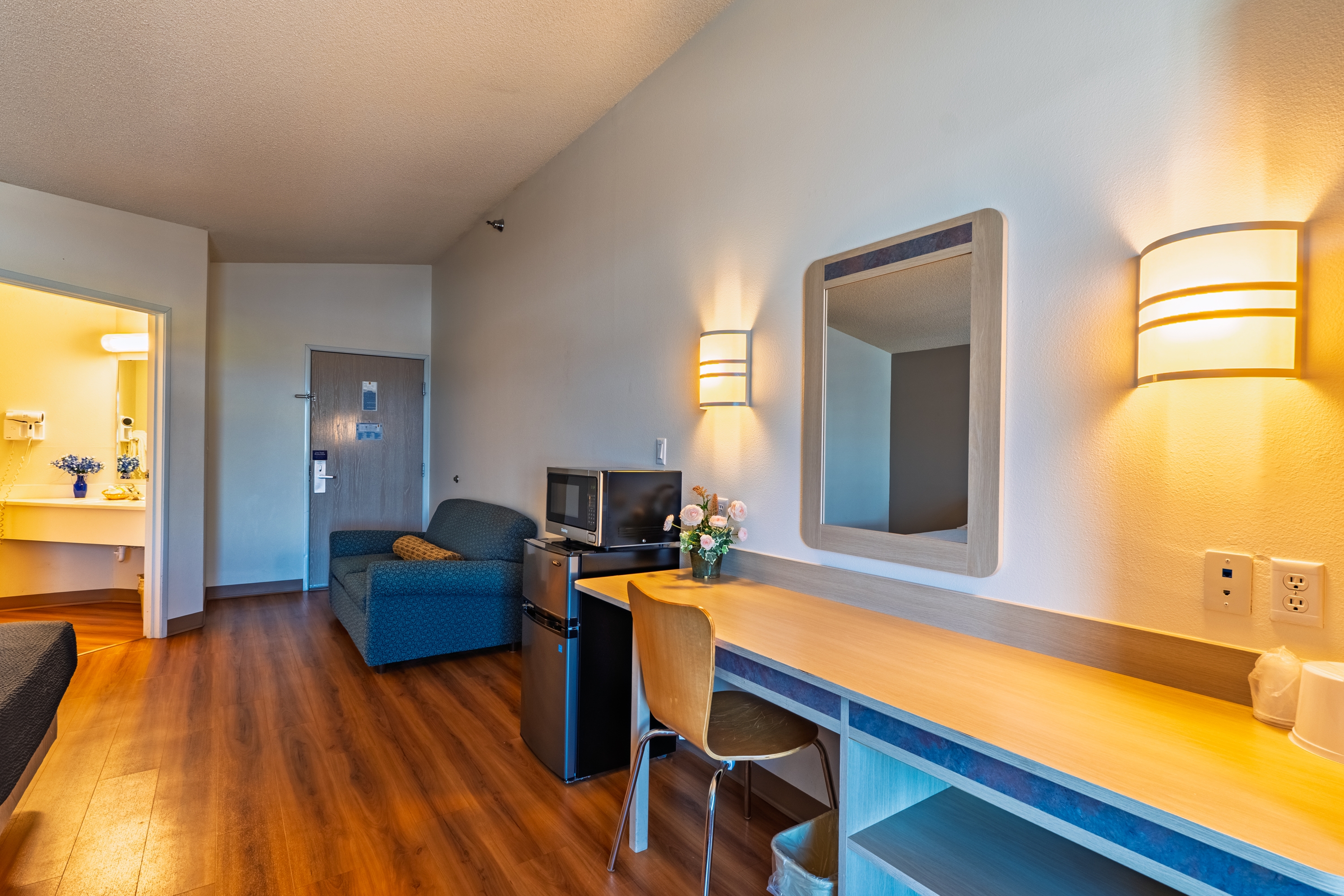Guest room at the Super 8 by Wyndham Sidney NE in Sidney, Nebraska