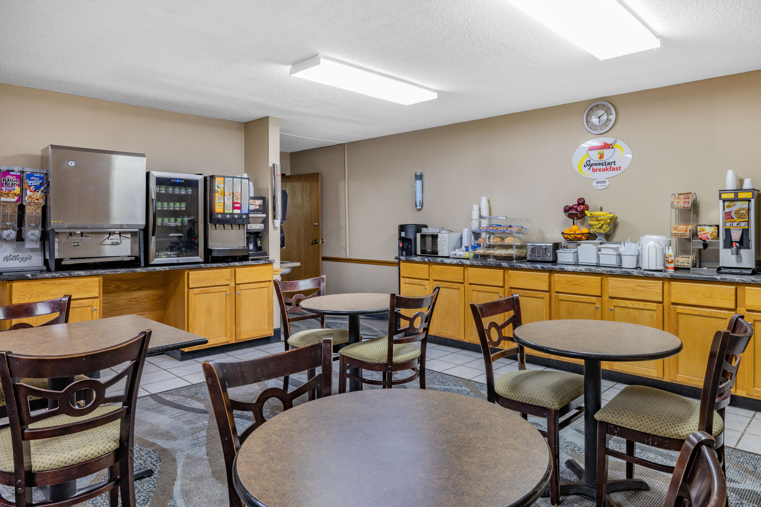 Free breakfast at Super 8 by Wyndham Valentine NE in Valentine, Nebraska