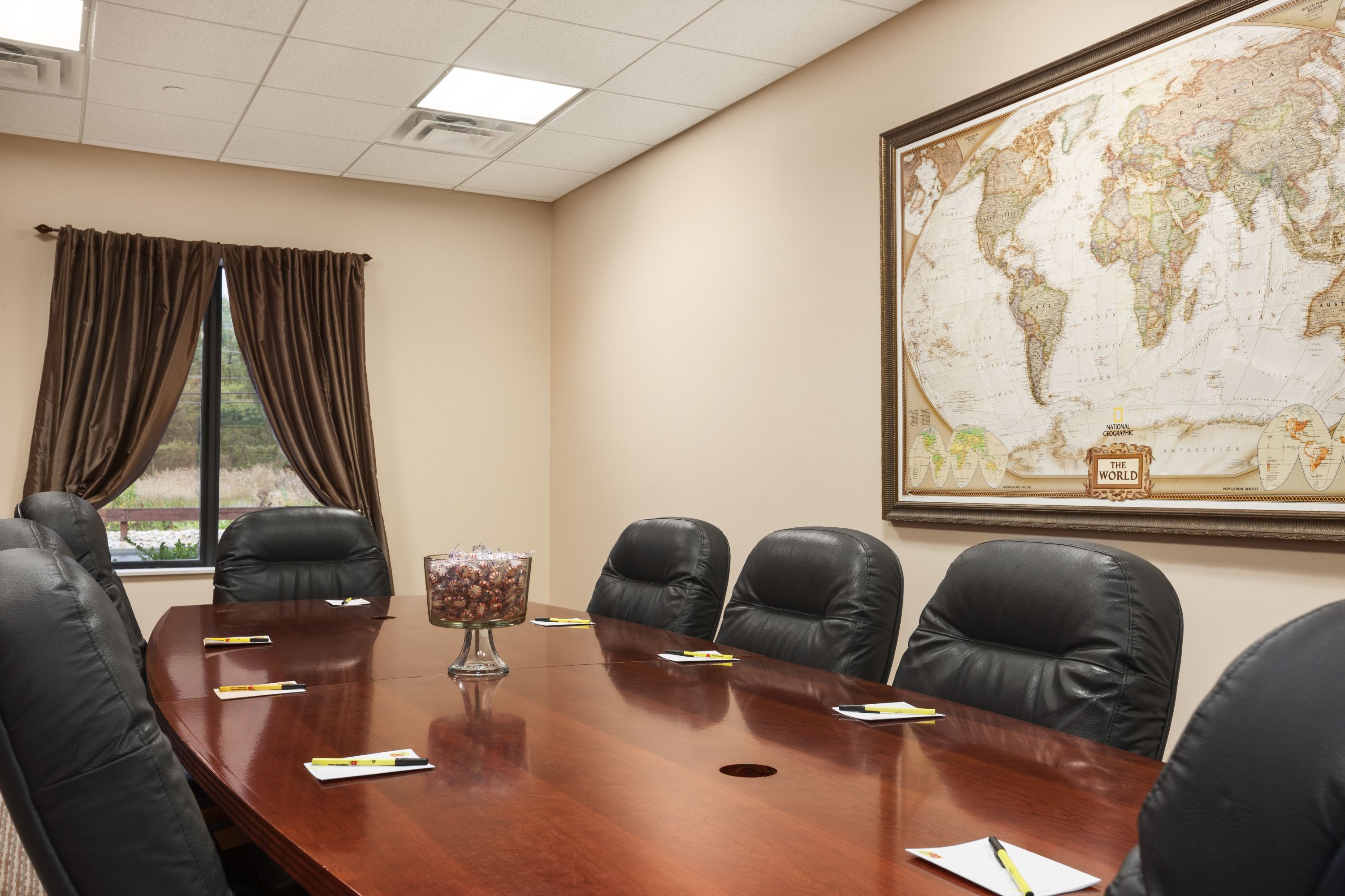 Meeting room at Super 8 by Wyndham Pennsville/Wilmington in Pennsville, New Jersey