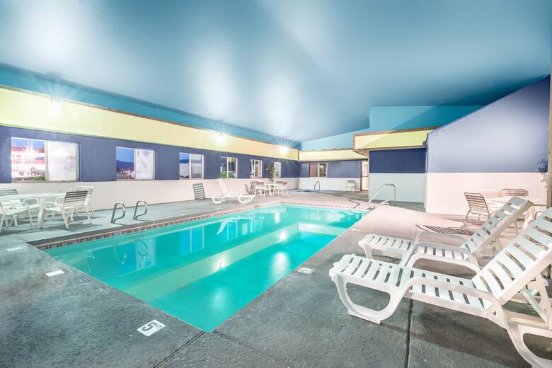 Pool at the Super 8 Grants in Grants, New Mexico