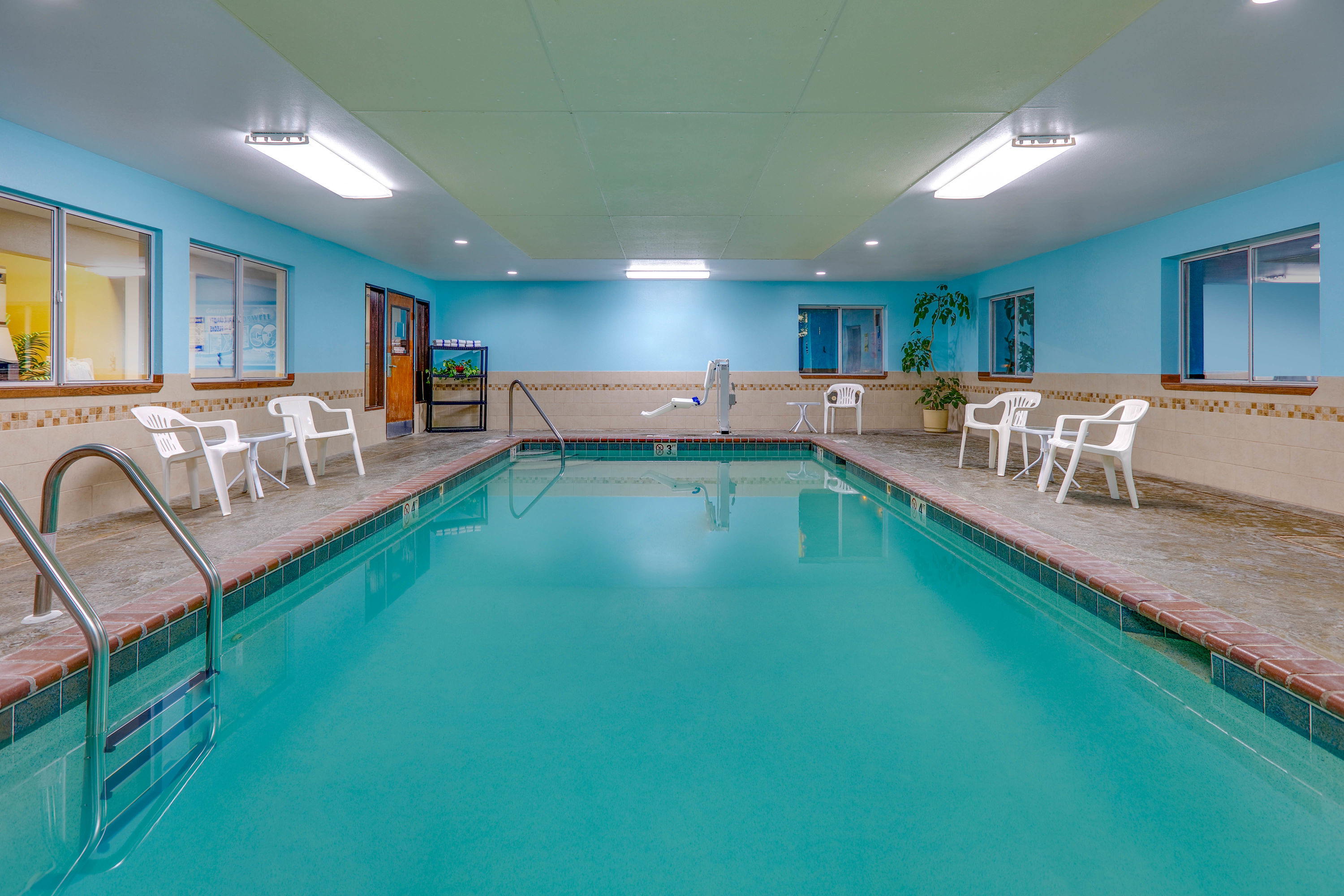 Pool at the Super 8 by Wyndham Roswell in Roswell, New Mexico