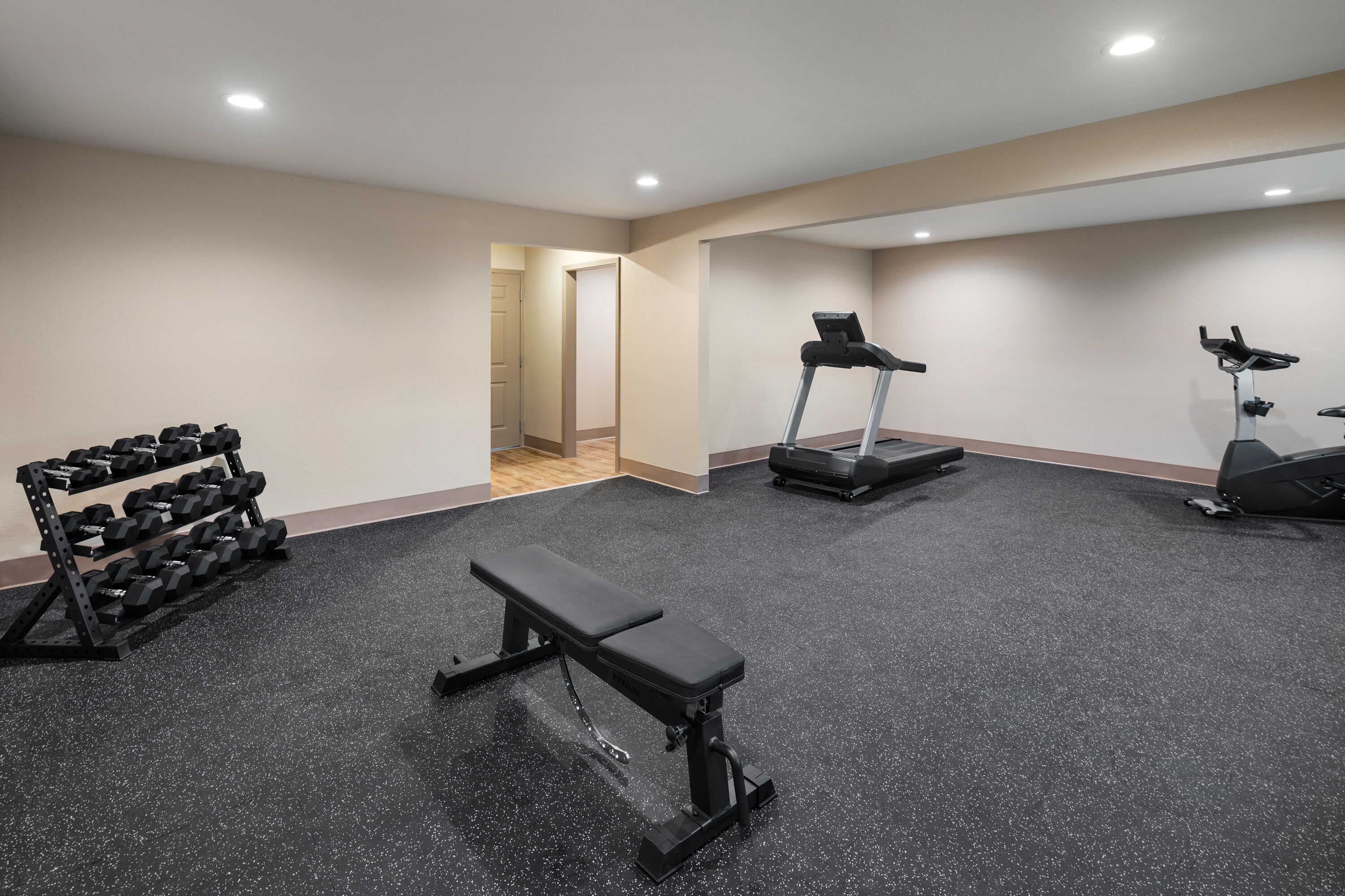 Fitness room at Super 8 by Wyndham Fallon in Fallon, Nevada