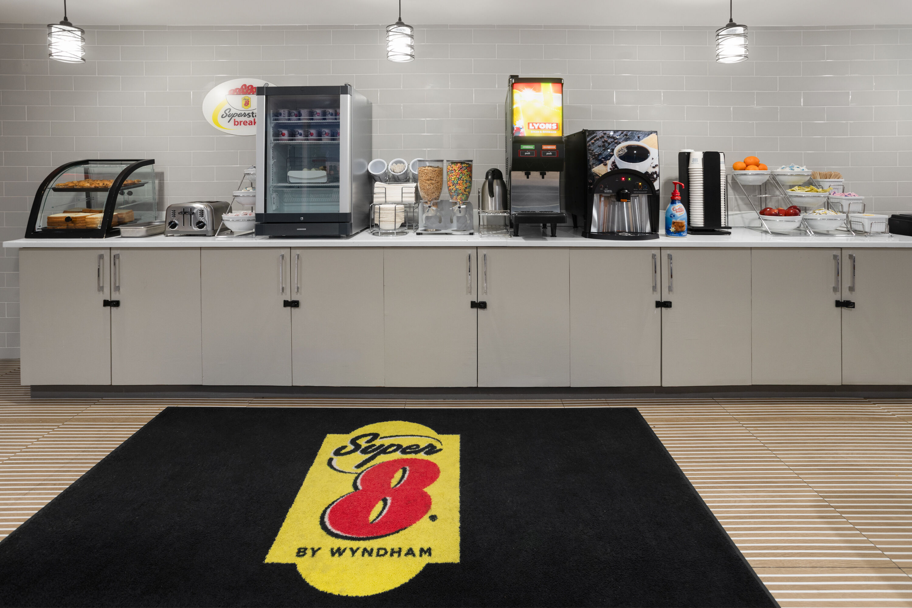 Free breakfast at Super 8 by Wyndham Bronx Near Stadium in Bronx, New York