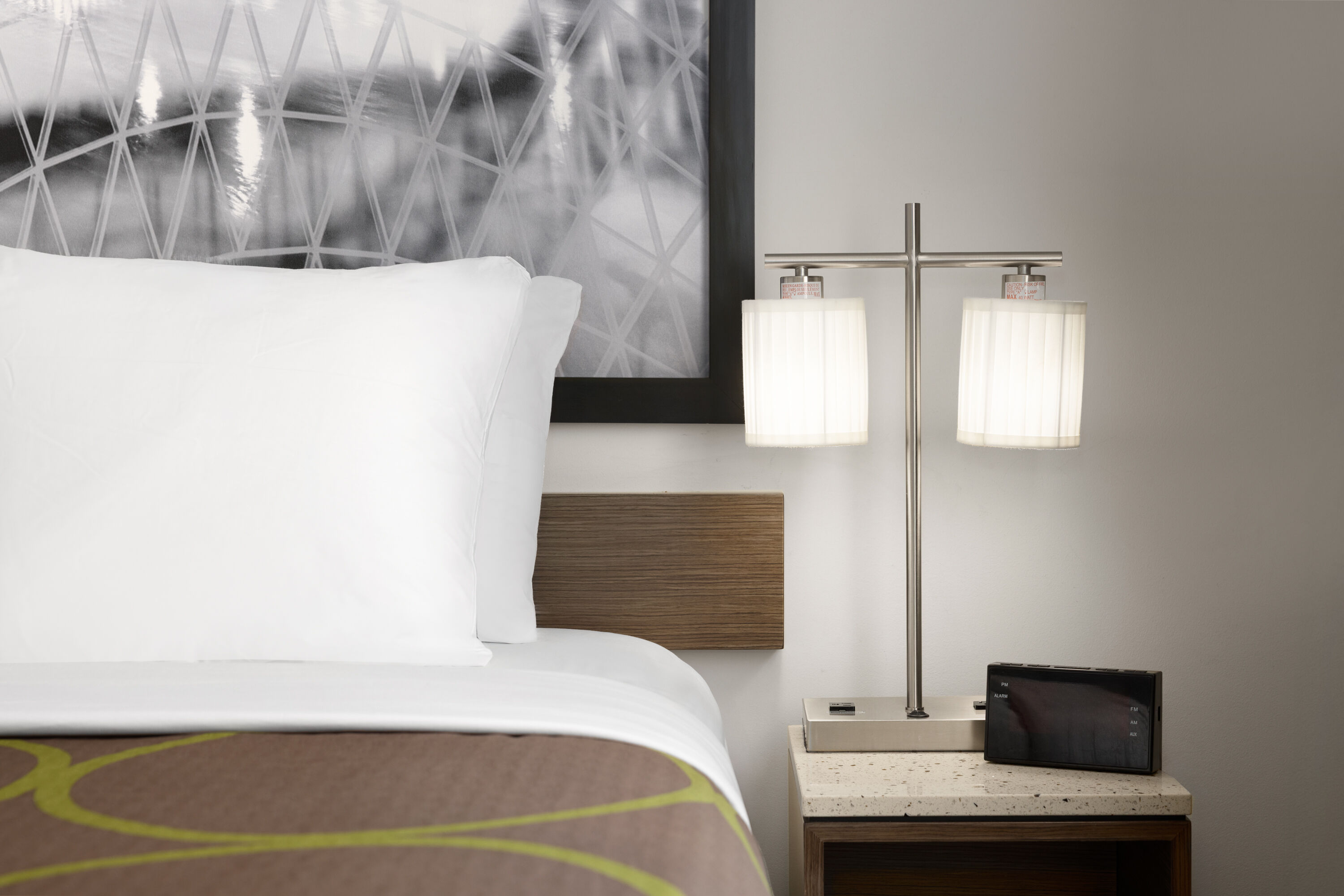 Guest room at the Super 8 by Wyndham Bronx Near Stadium in Bronx, New York