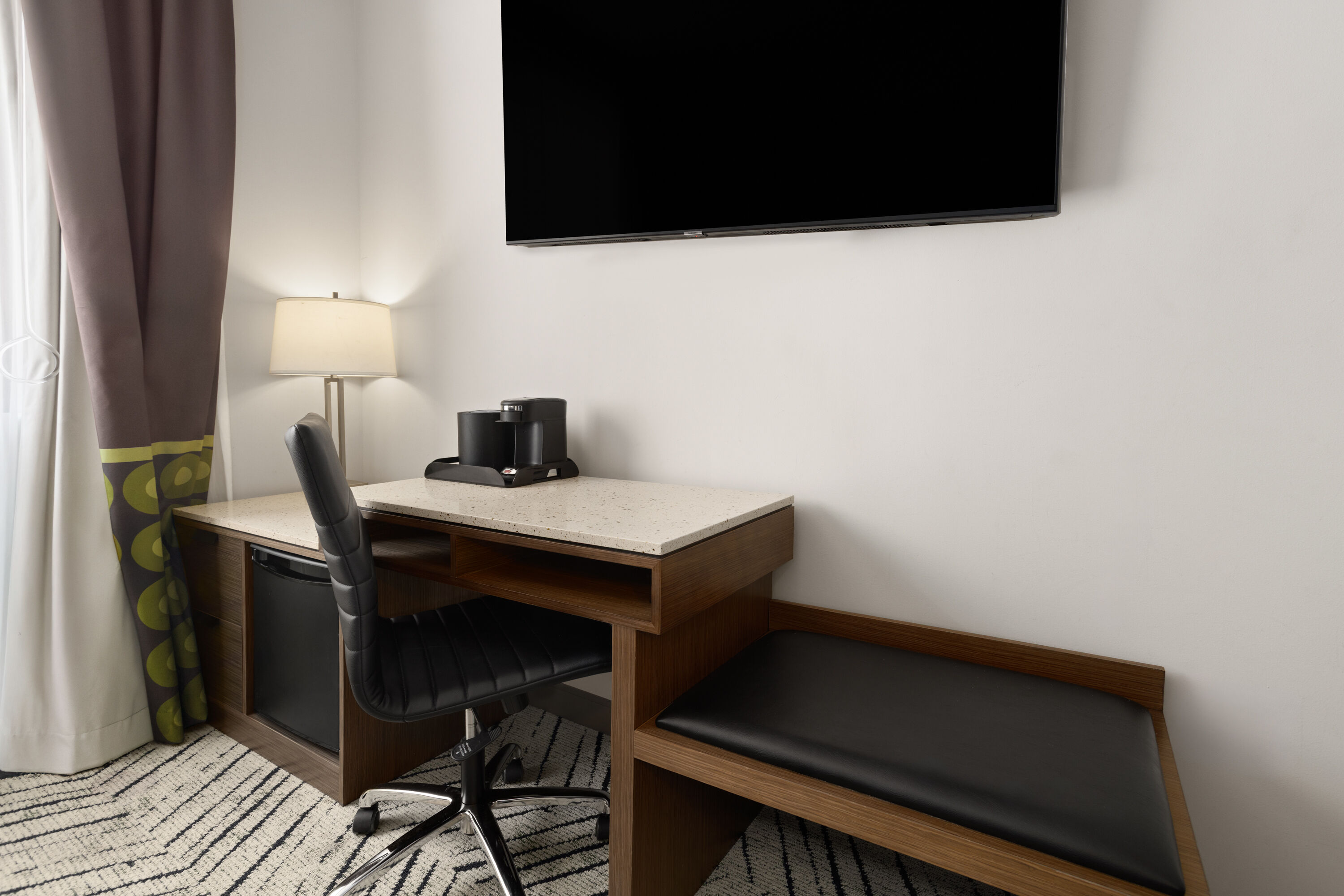 Guest room at the Super 8 by Wyndham Bronx Near Stadium in Bronx, New York