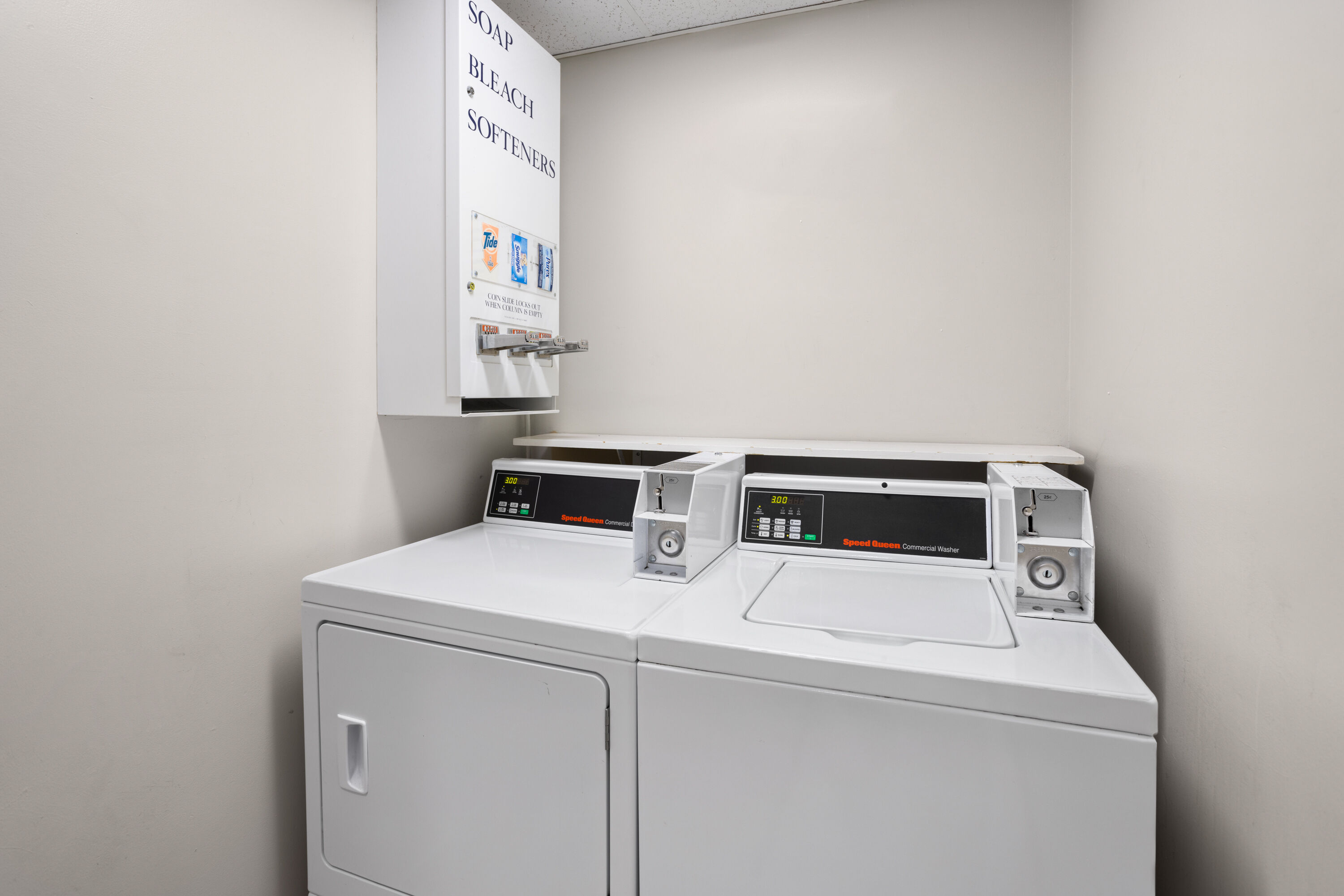 Laundry facilities at Super 8 by Wyndham Henrietta/Rochester Area in Henrietta, New York